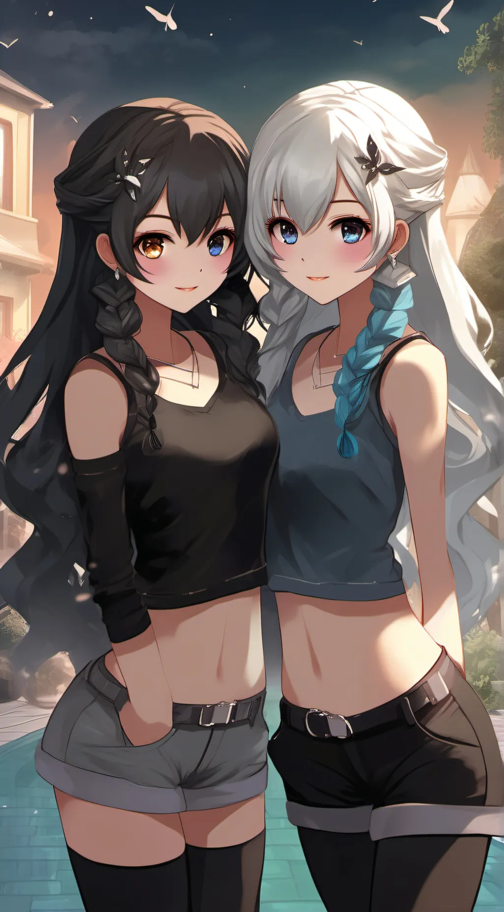 ai character: Maxine and Jazz background