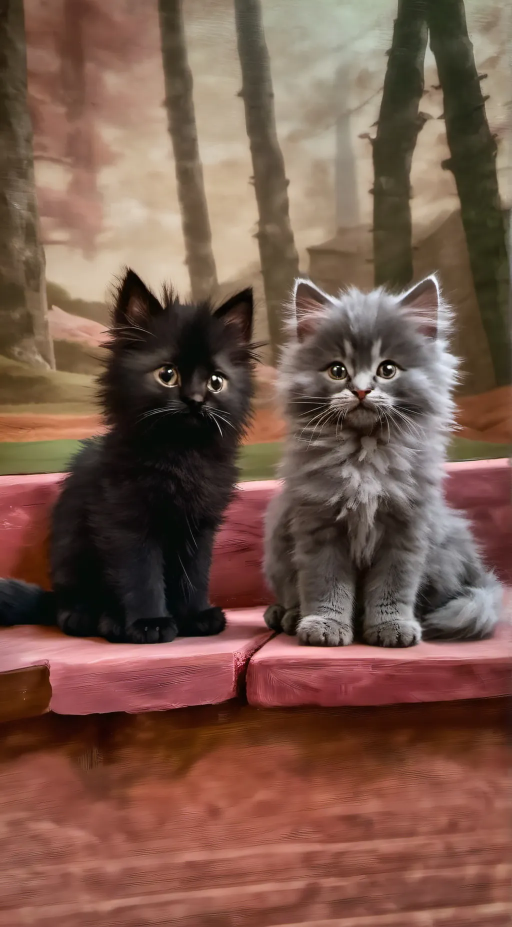 ai character: Max and smoky background