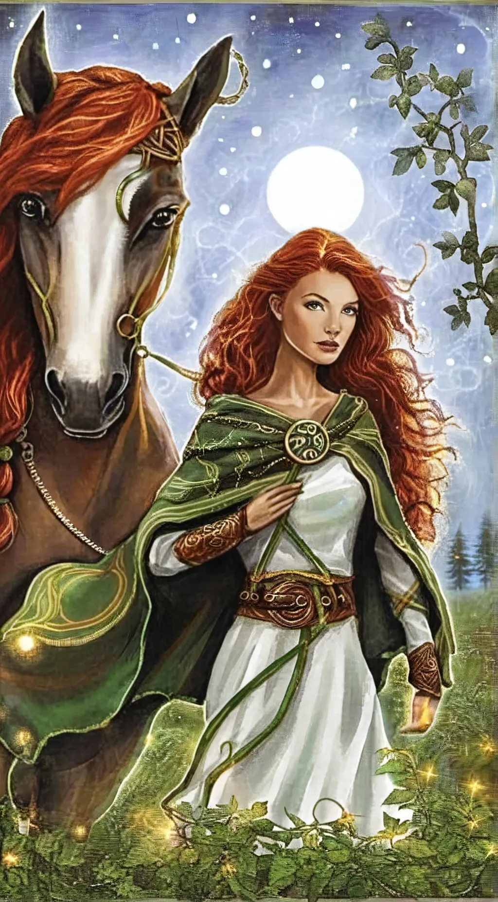 ai character: Ciara  bandruí background