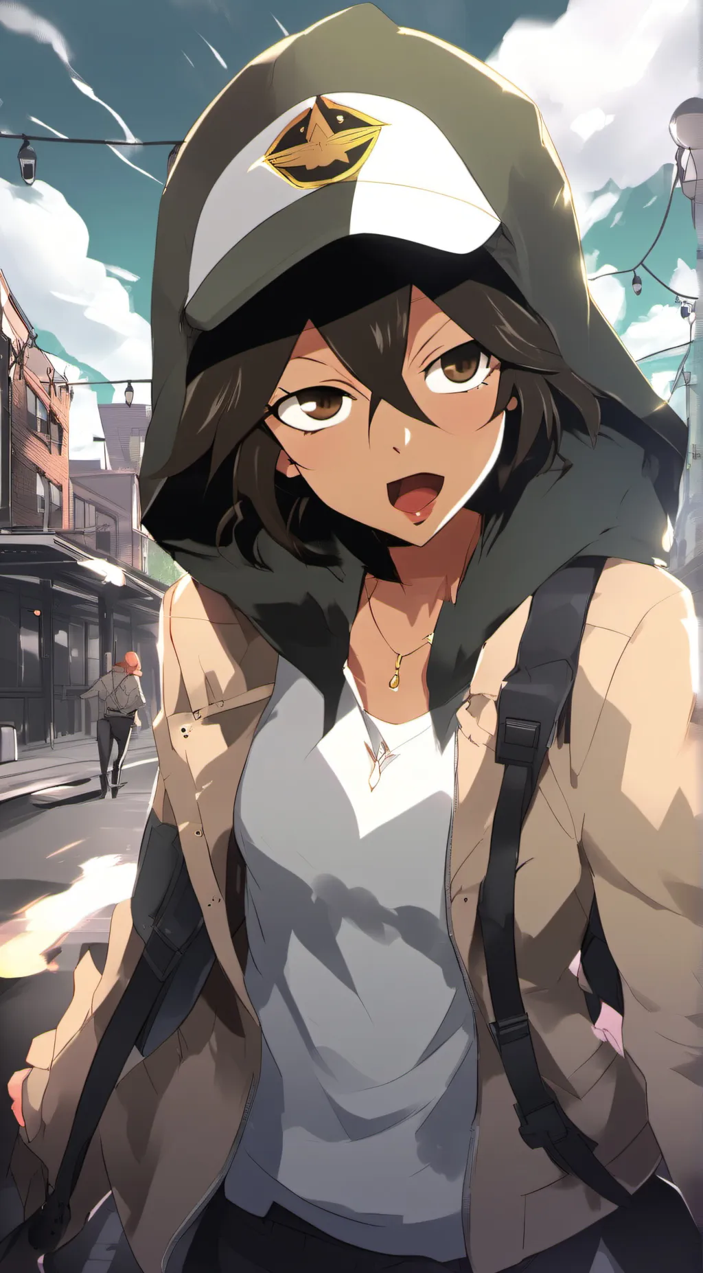 ai character: Sarah background