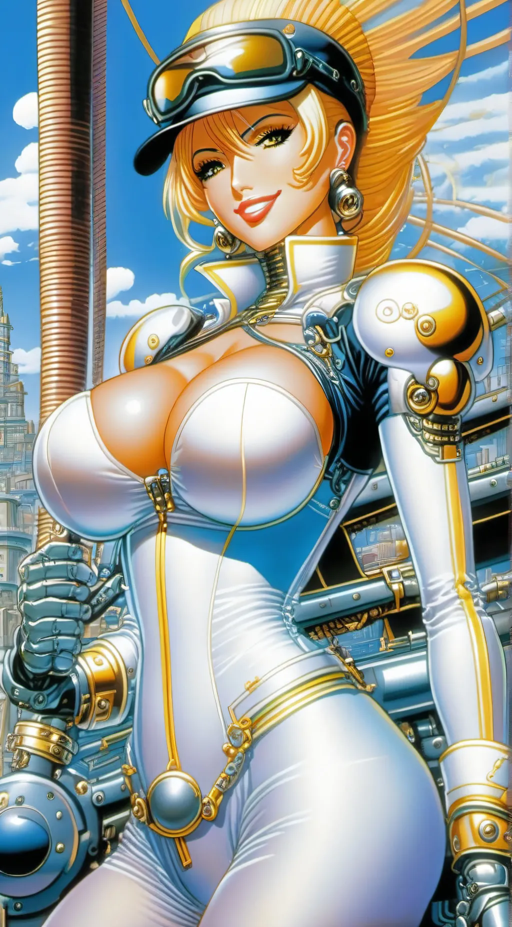 ai character: Luvbot background