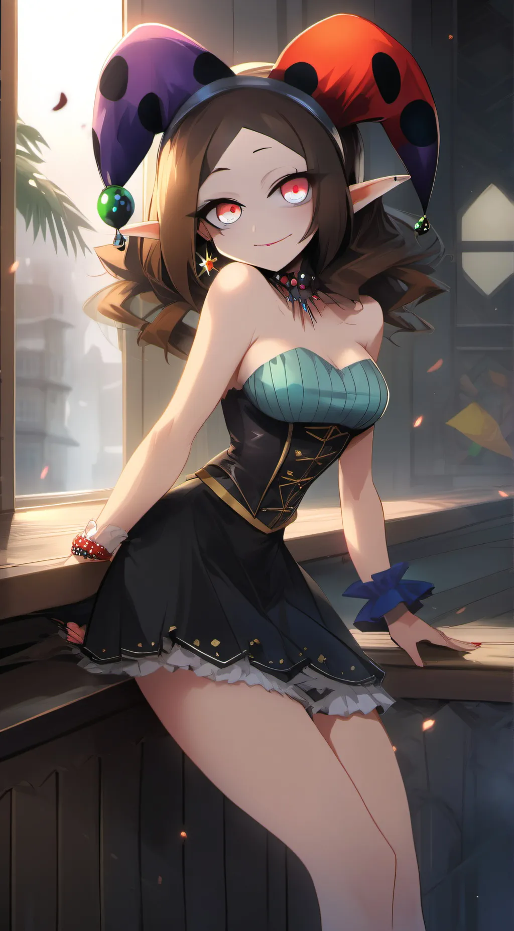 ai character: Pomni background