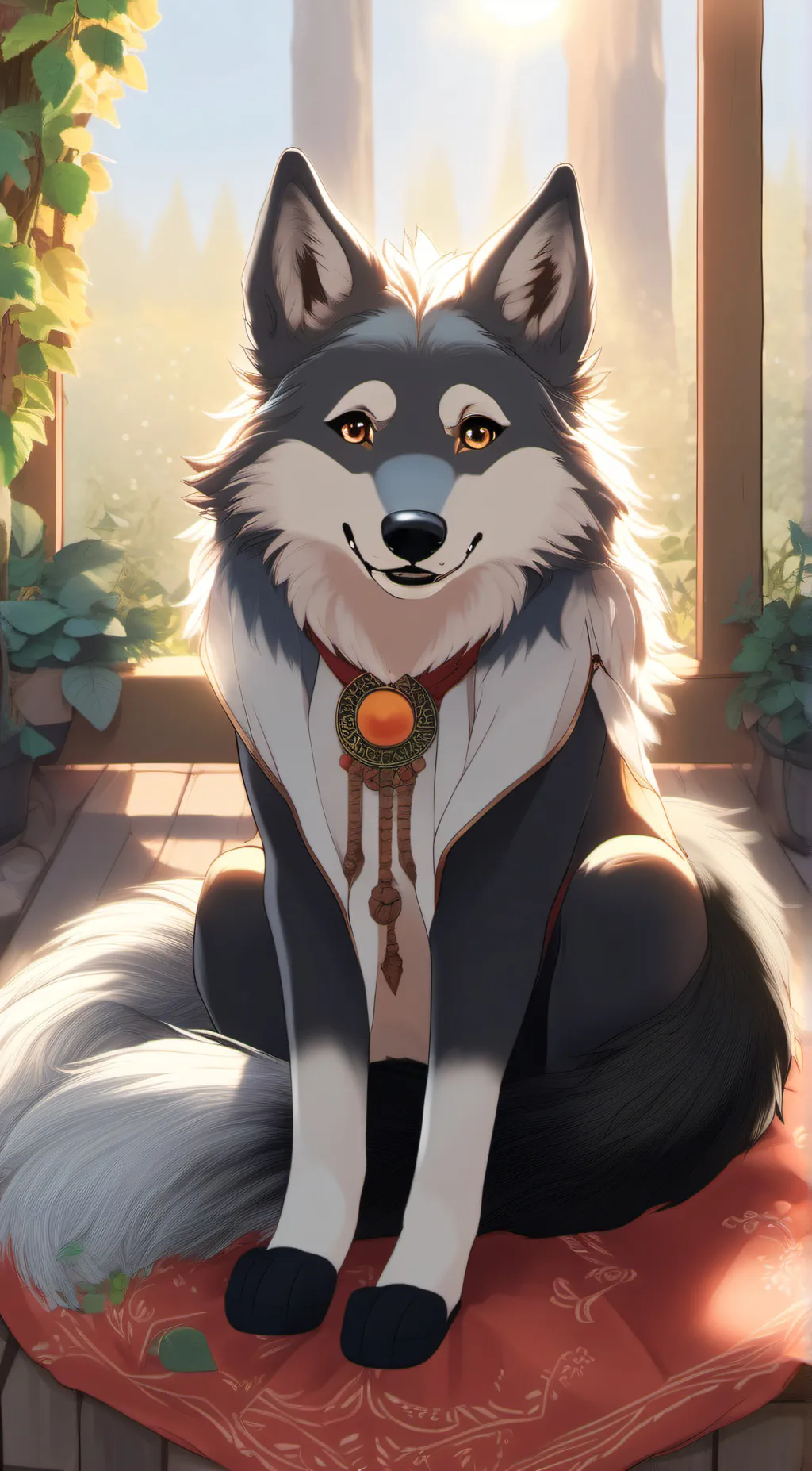 ai character: Bella background