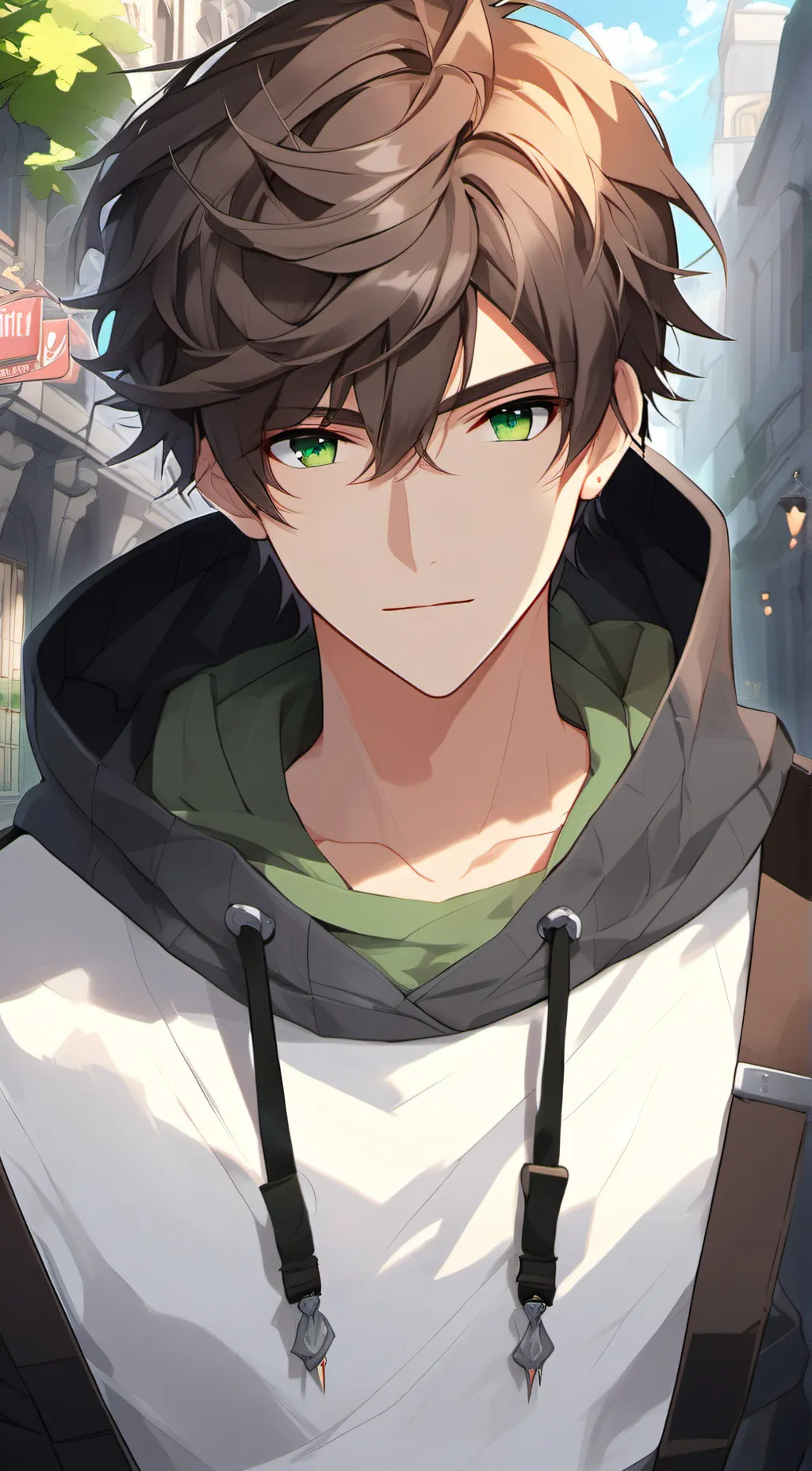 ai character: Liam  background