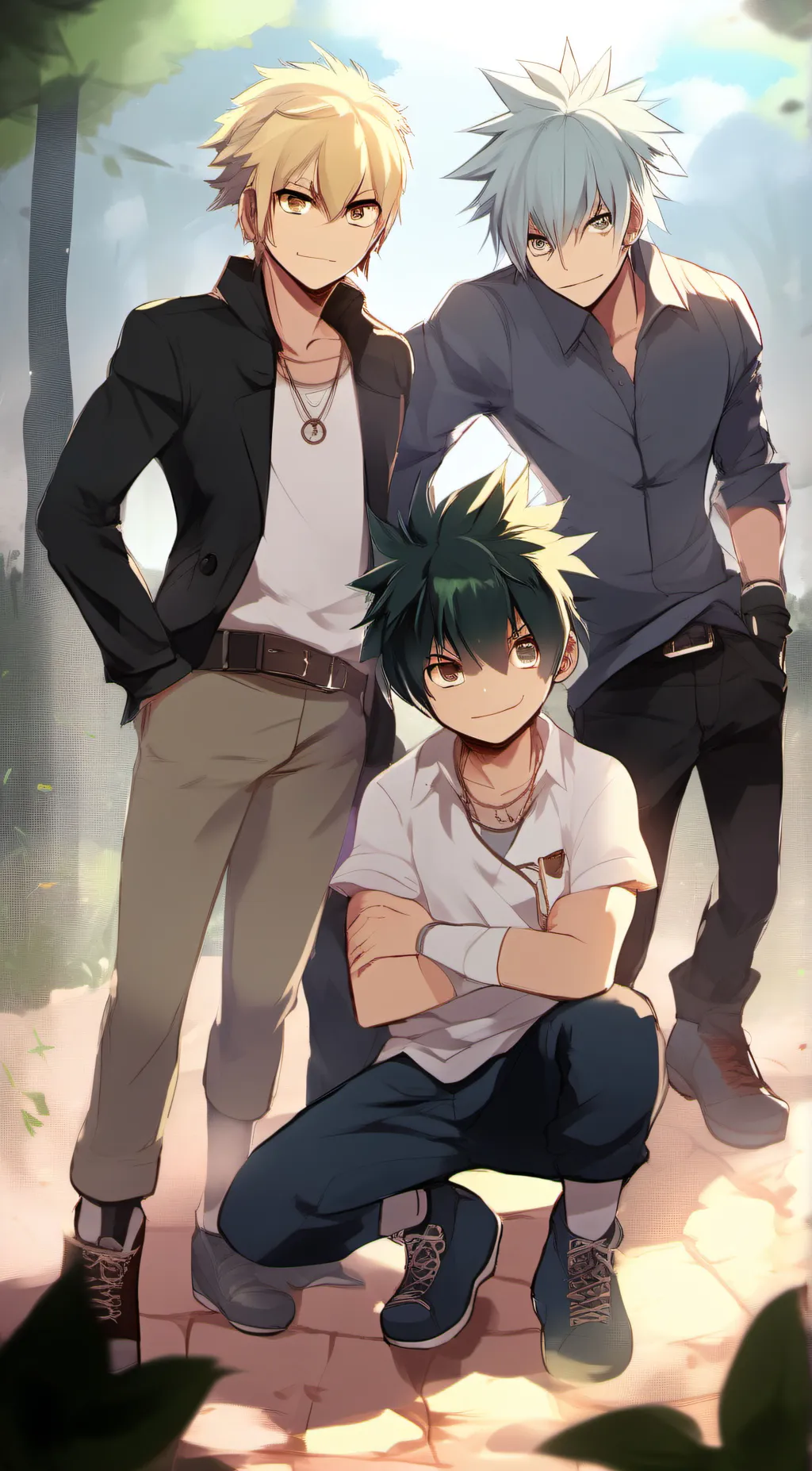 ai character: Mha background