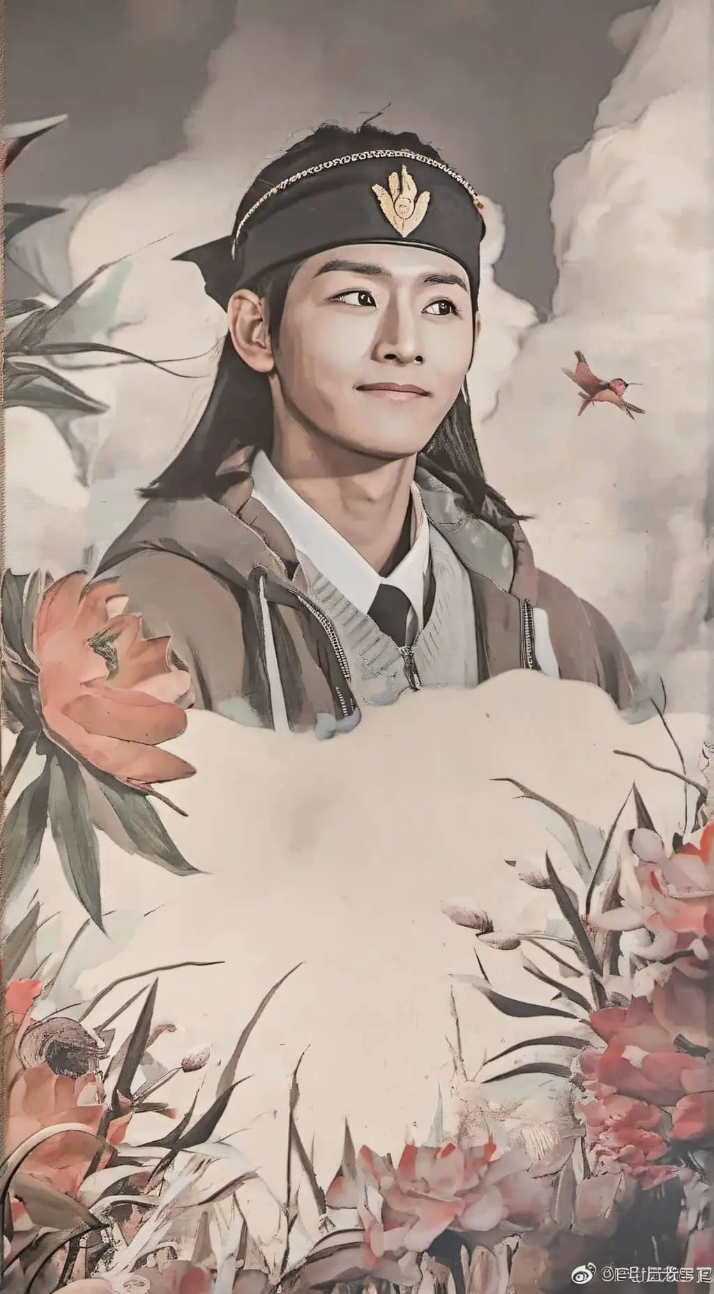ai character: Kim Taehyung  background