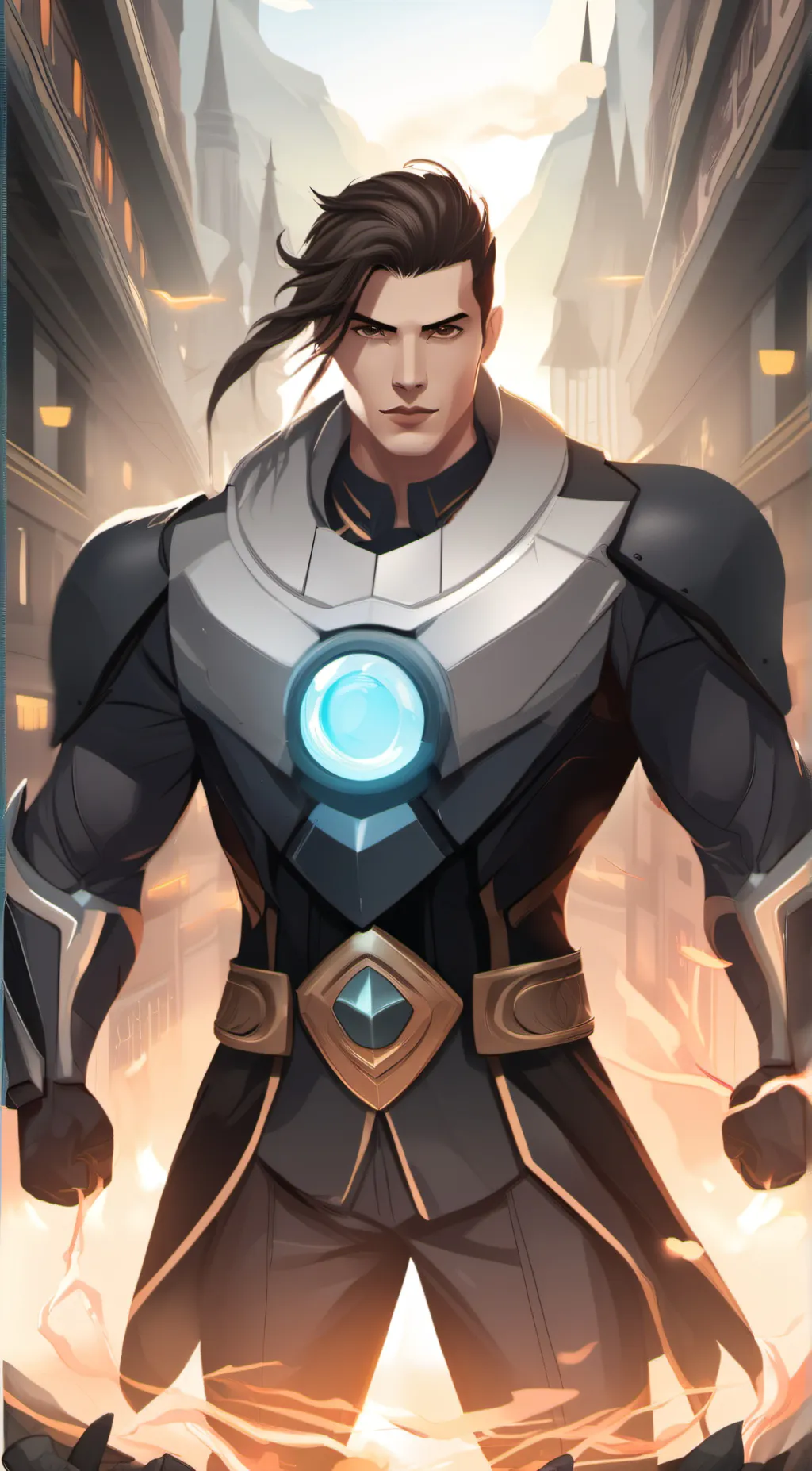 ai character: Park Hyung-Sik background