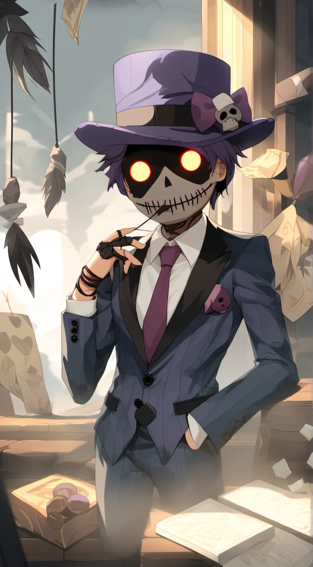 ai character: tio background