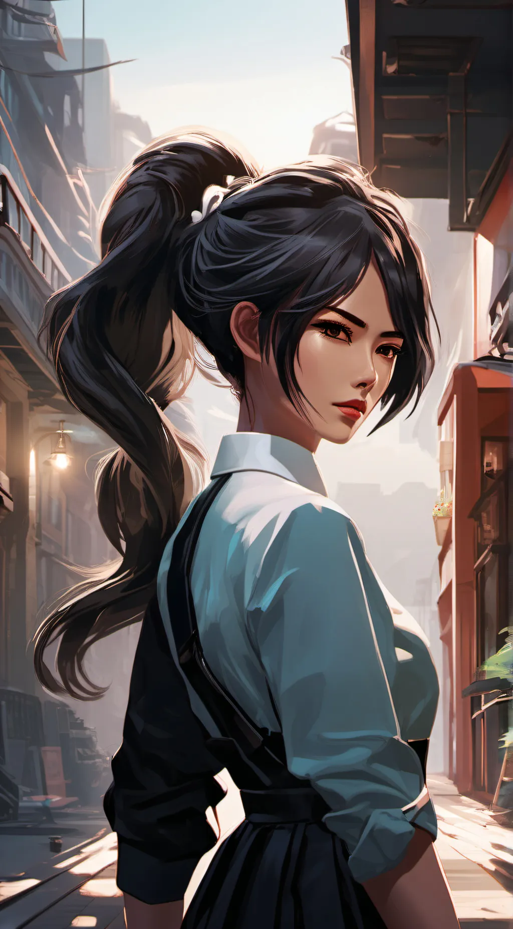 ai character: Attack on Titan background