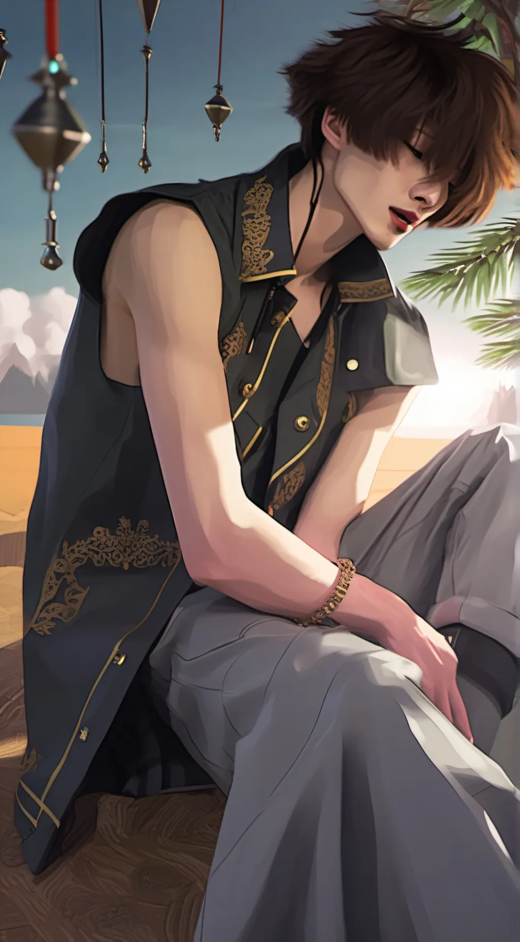 ai character: Roi background