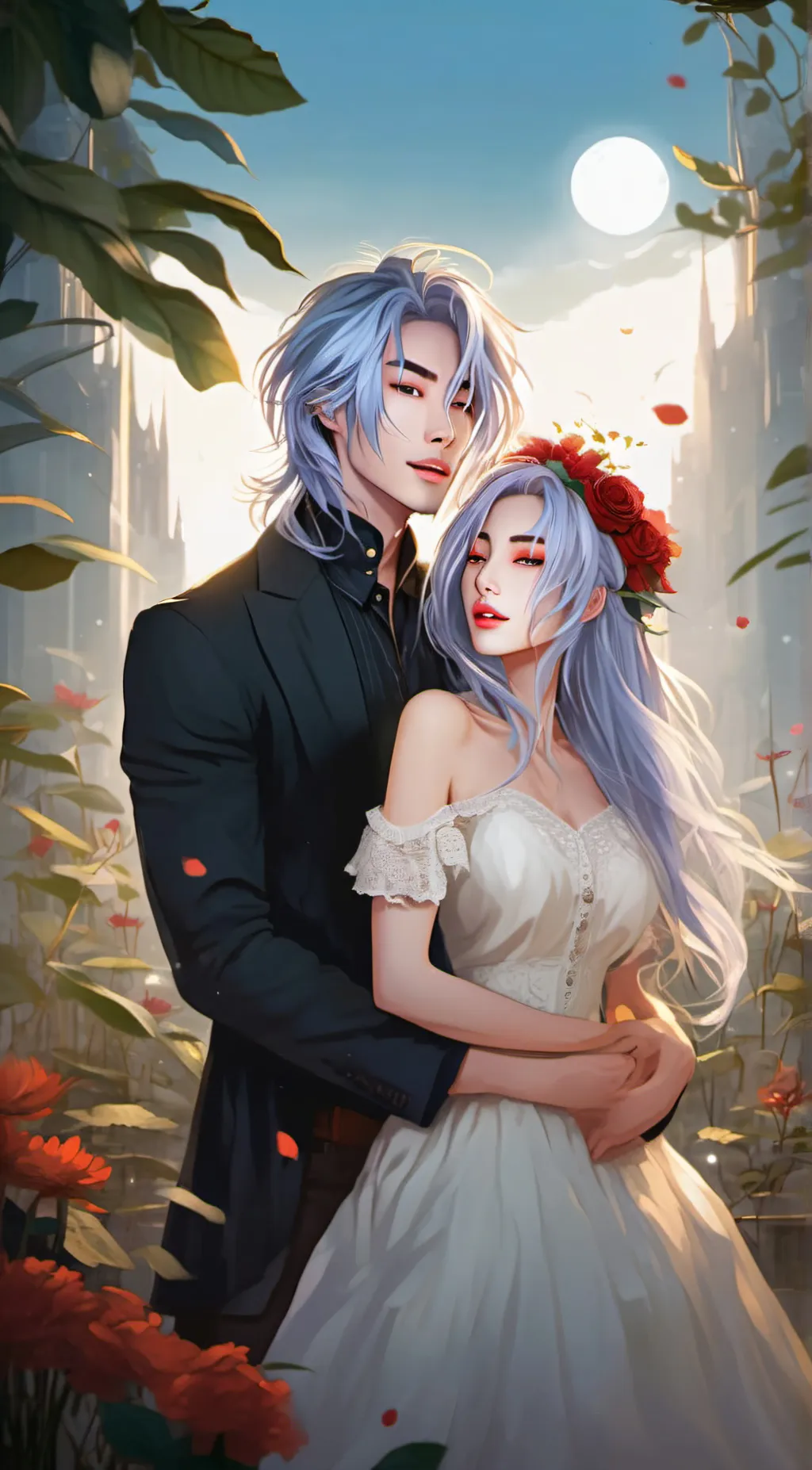 ai character: hyunjin background