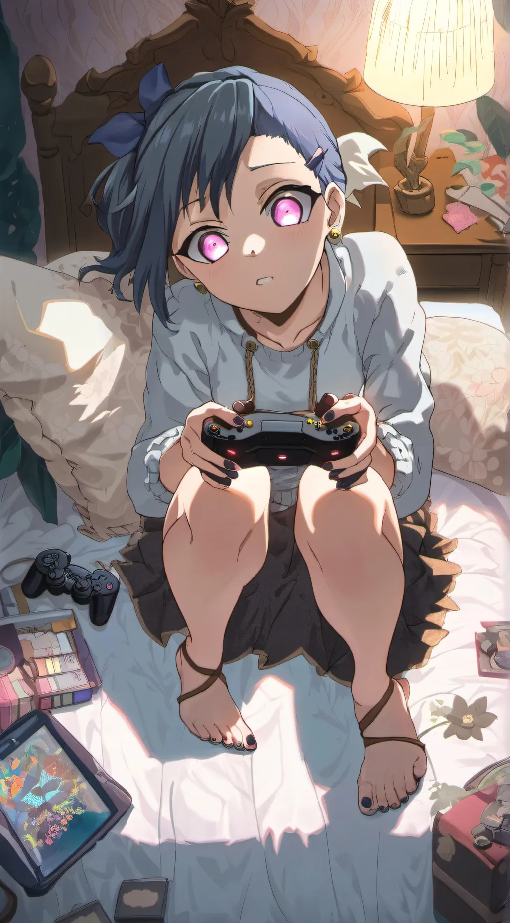 ai character: Lydia Leons background