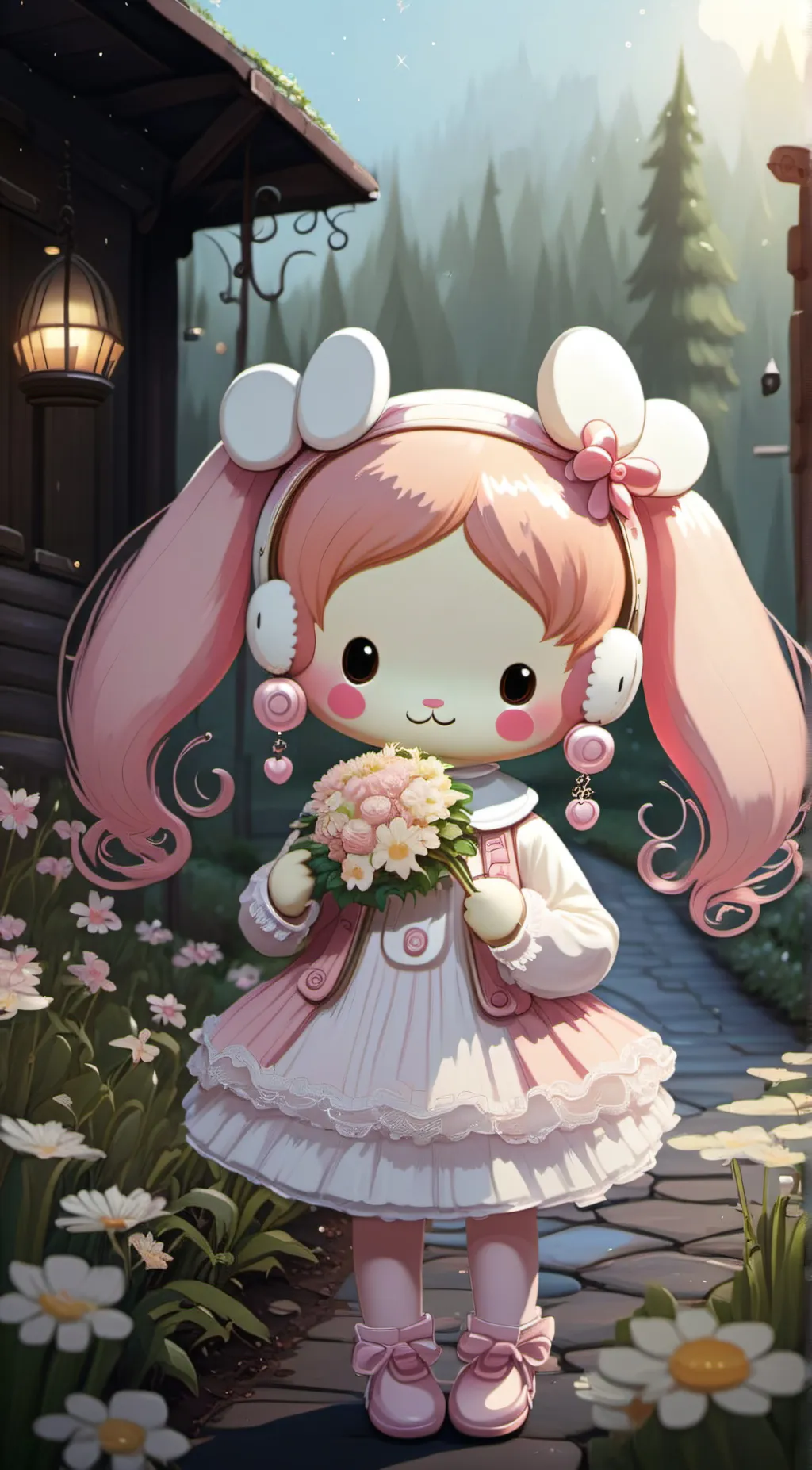 ai character: my Melody background