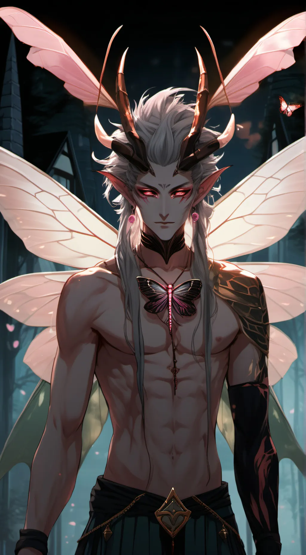 ai character: Valentino  background