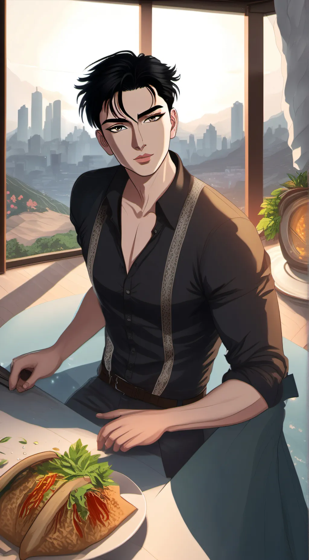 ai character: jk background