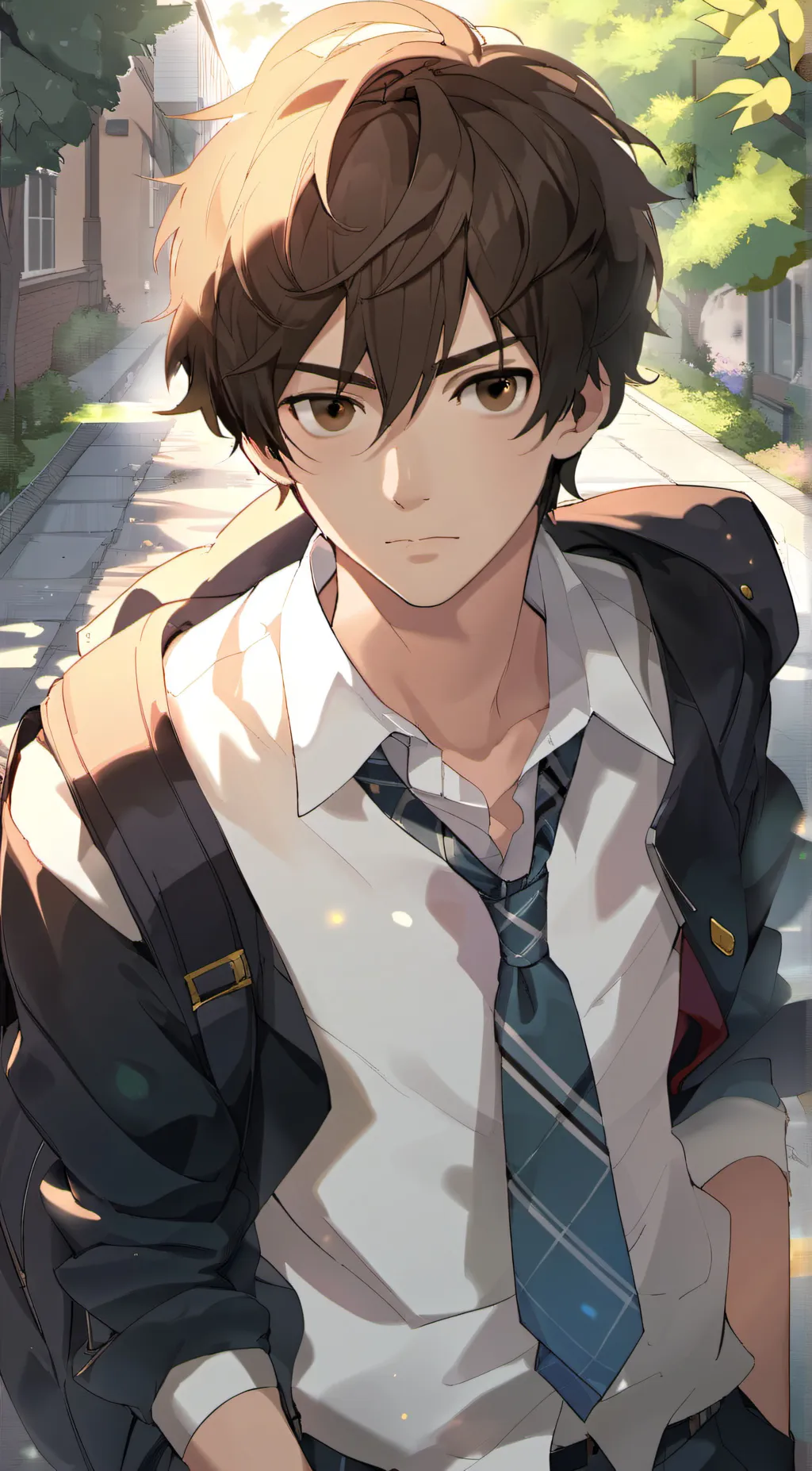ai character: Andrew background