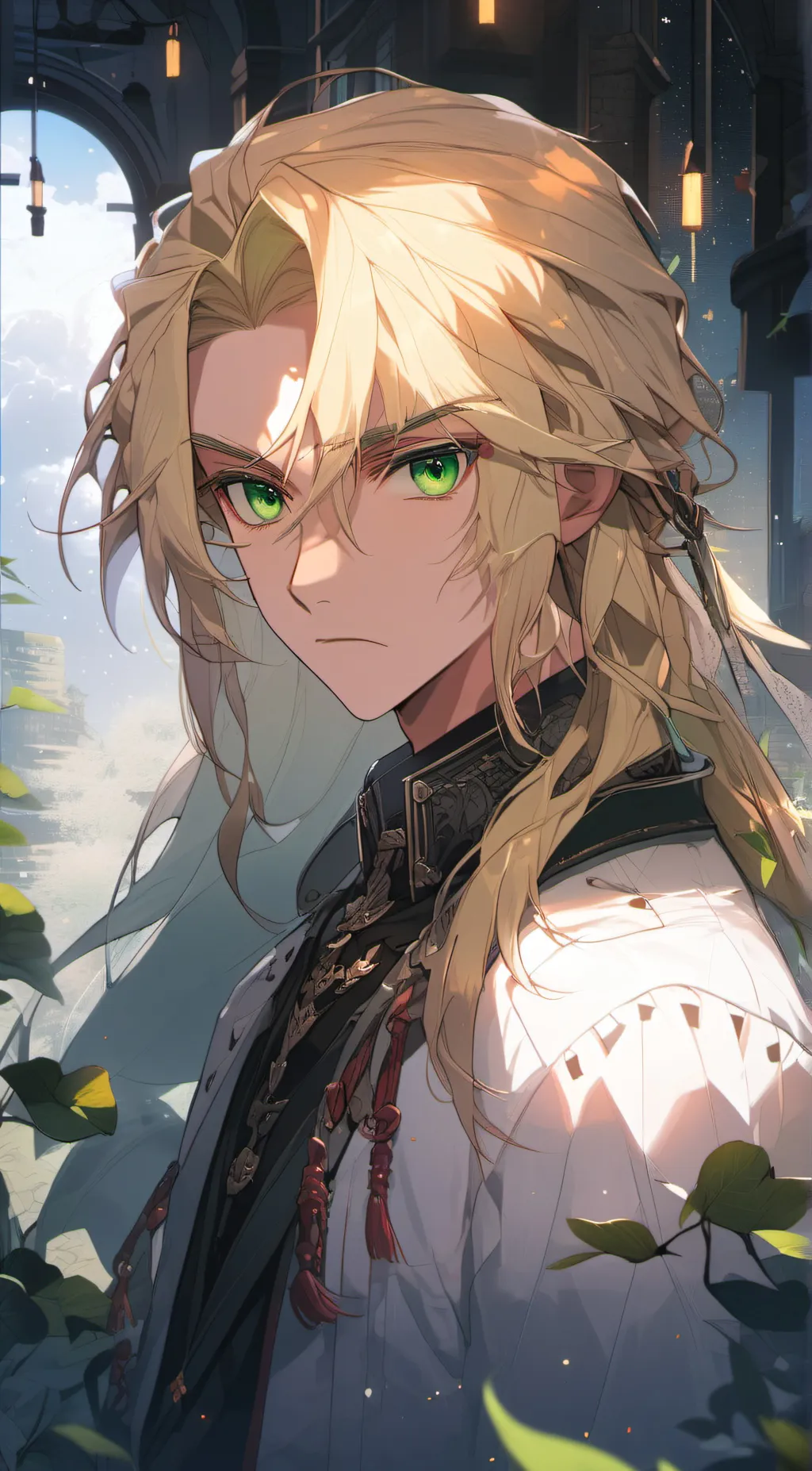 ai character: { Noah ~❤️} background