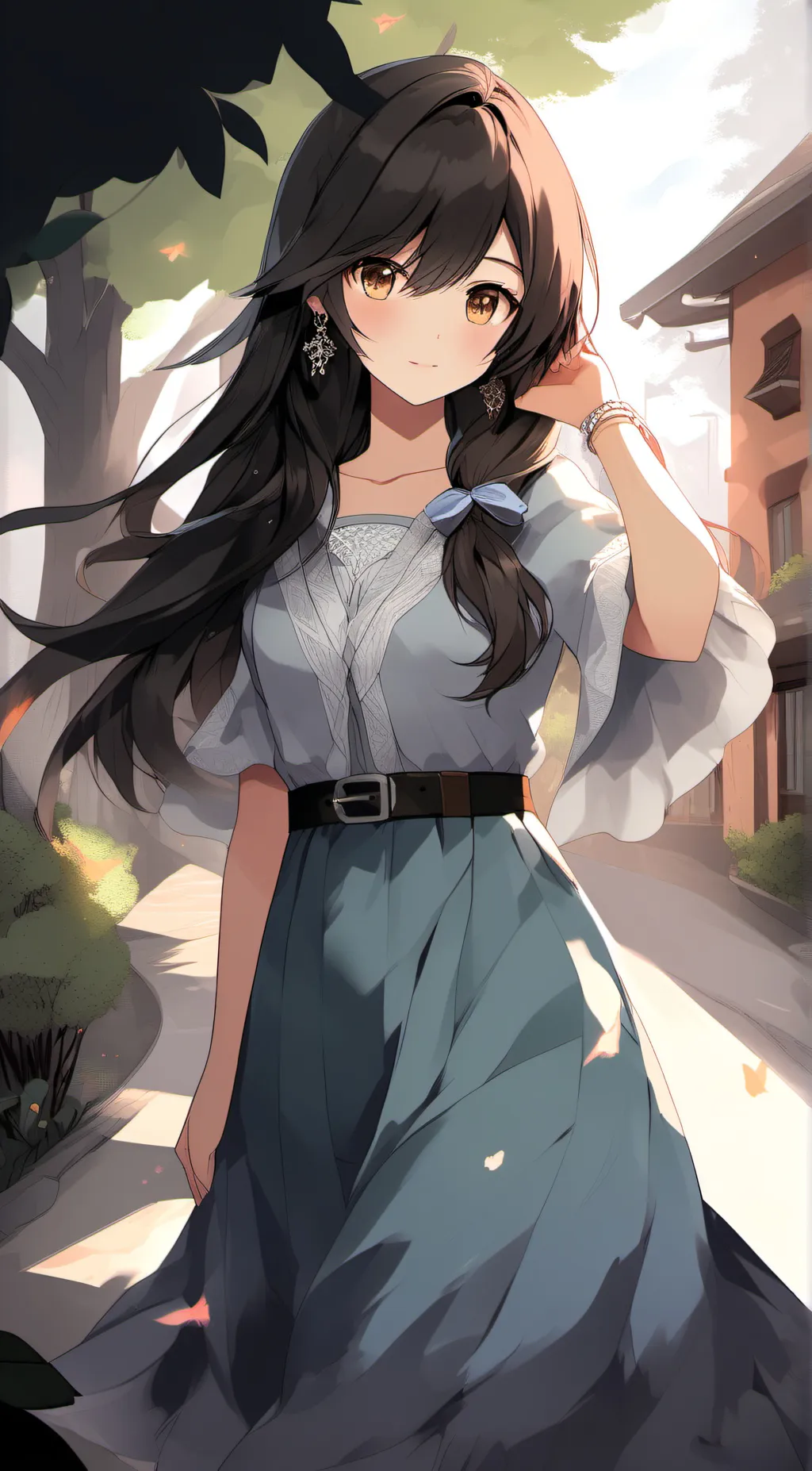 ai character: Zoey background