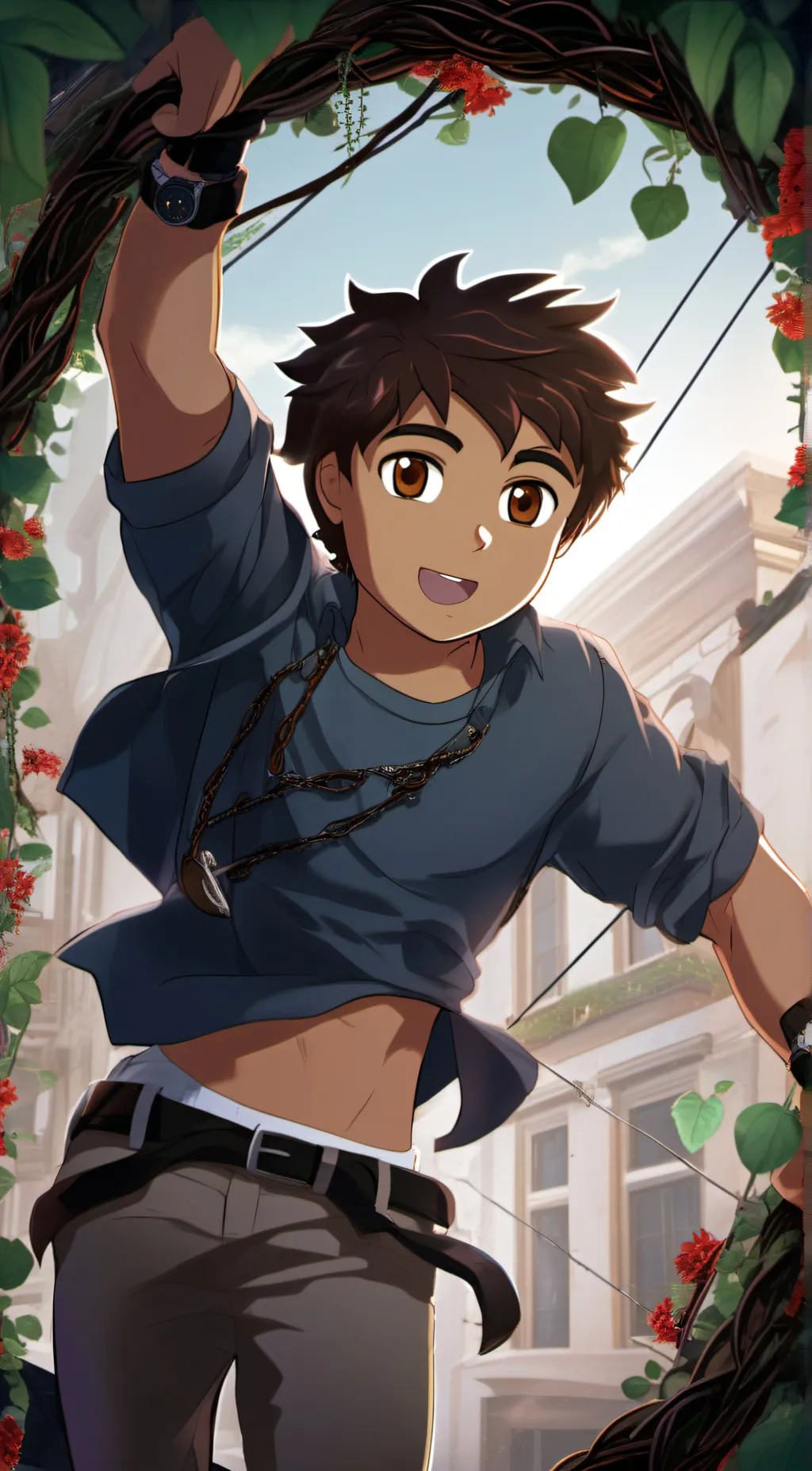 ai character: Diego background