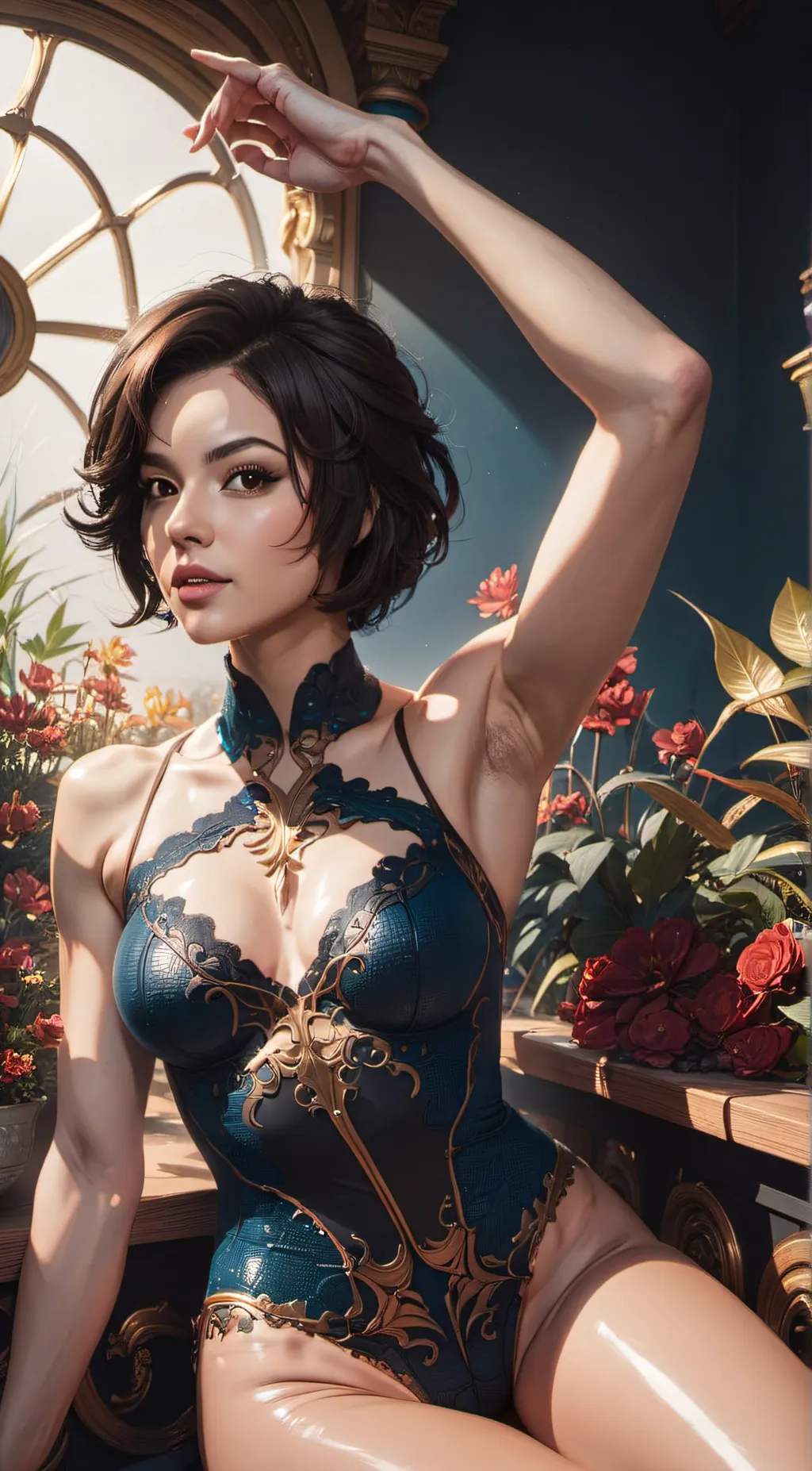 ai character: Lady Perse  background