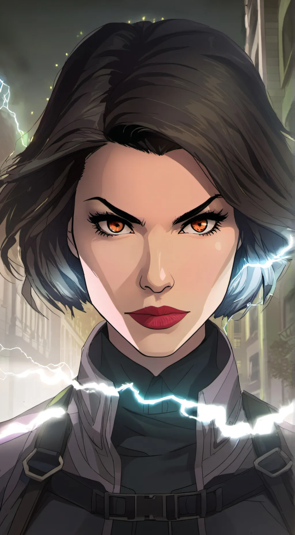 ai character: Alice kerr  background