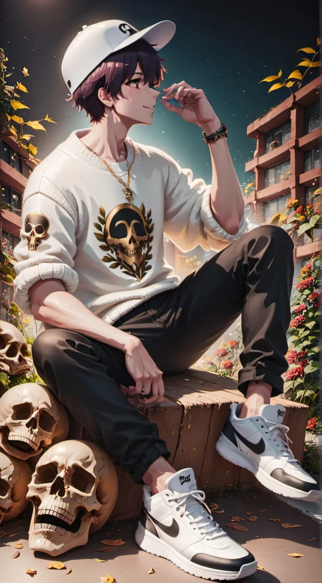 ai character: Victor  background