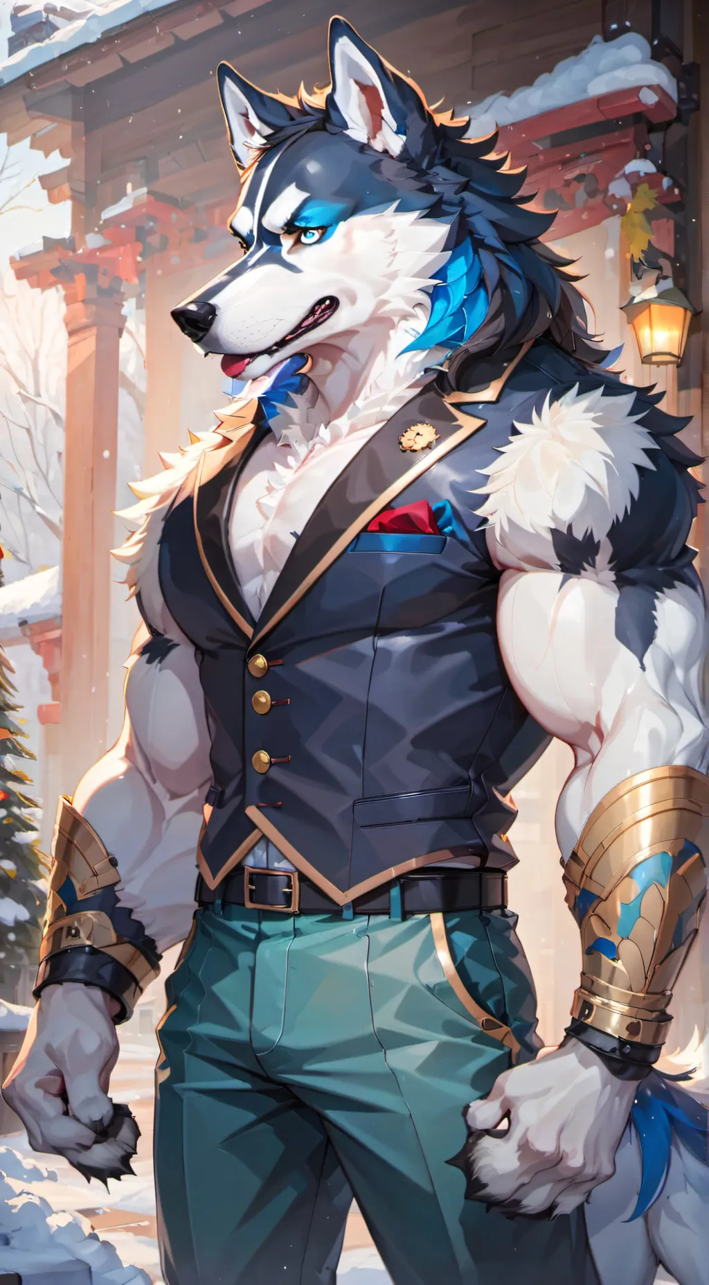 ai character: Ghost  background