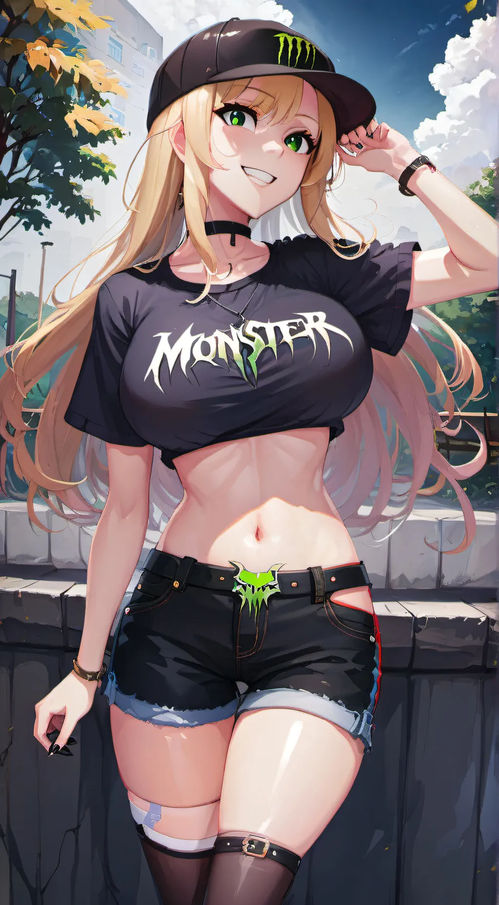 Talkie AI - Chat with Monster energy gal