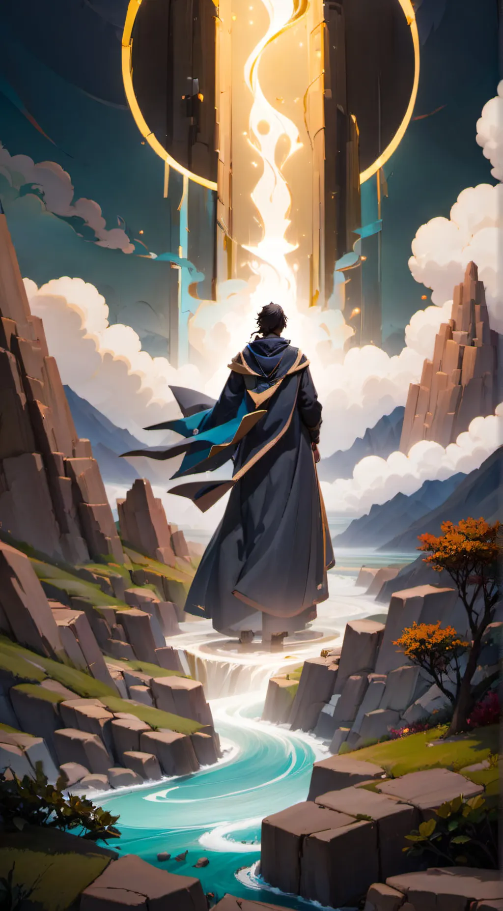 ai character: Pure Magic  background