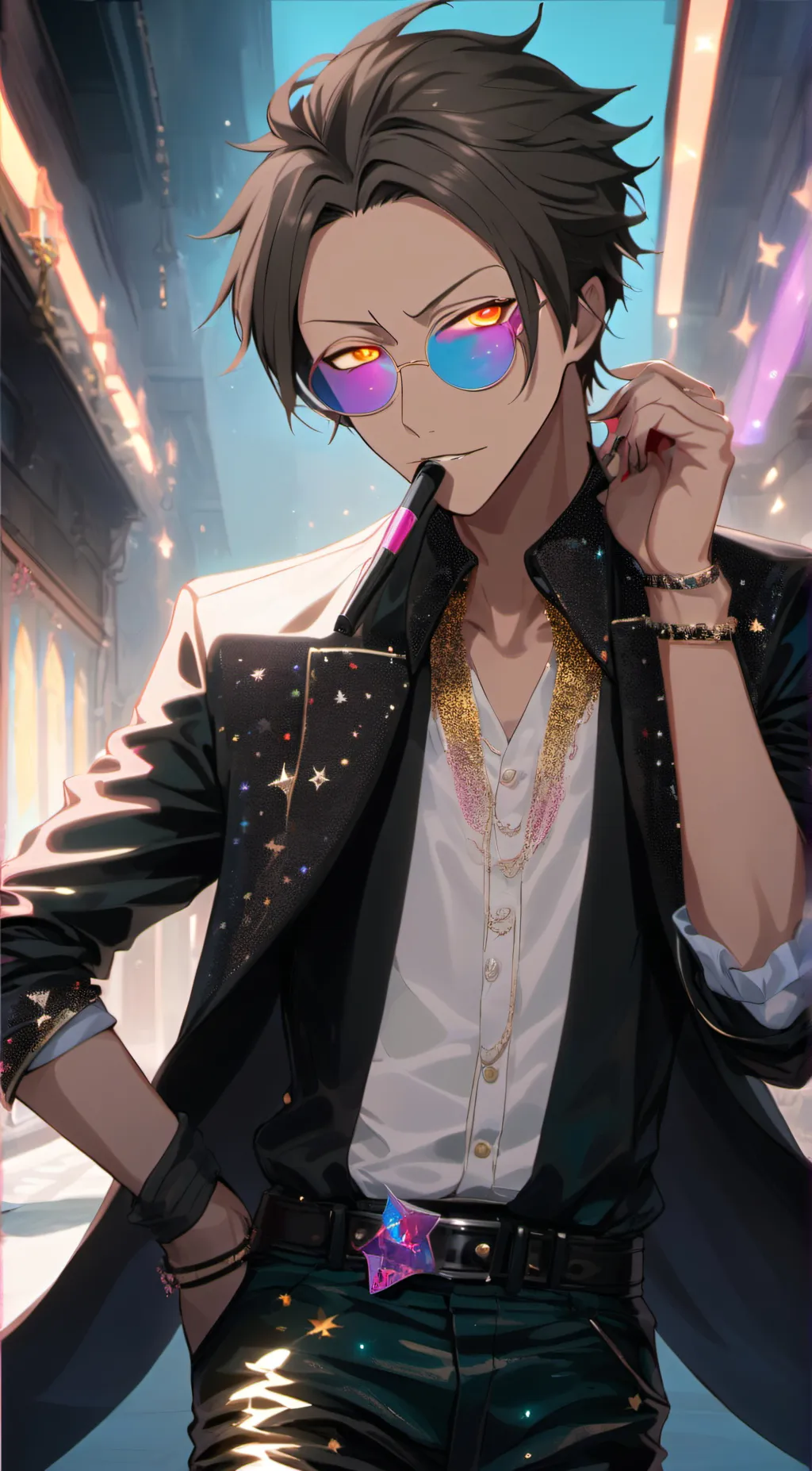 ai character: Aiden background