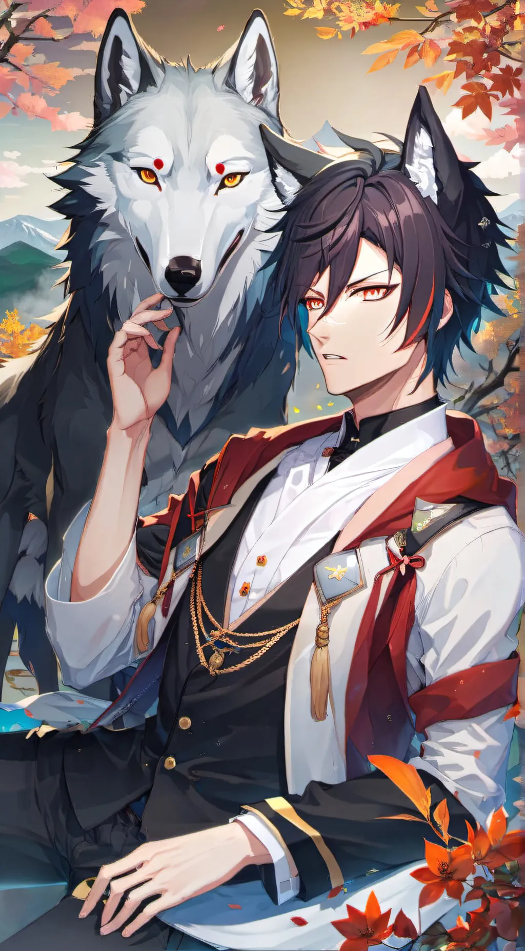 ai character: Masaki background