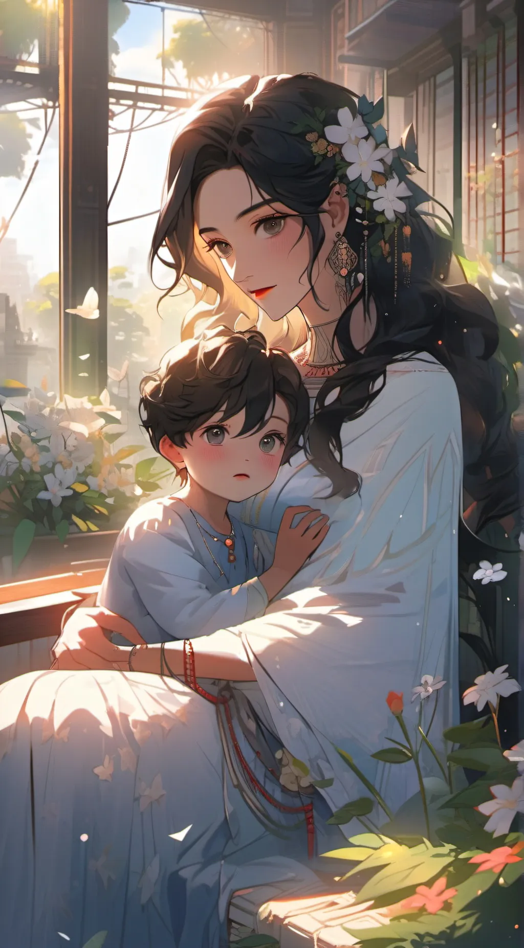 ai character: mother background
