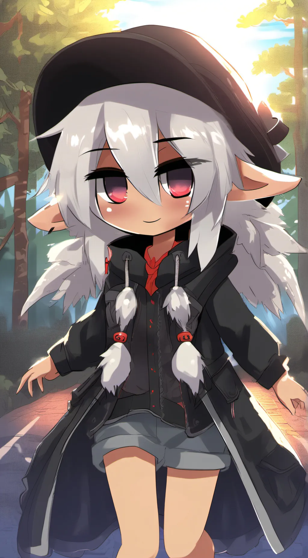 ai character: emily background