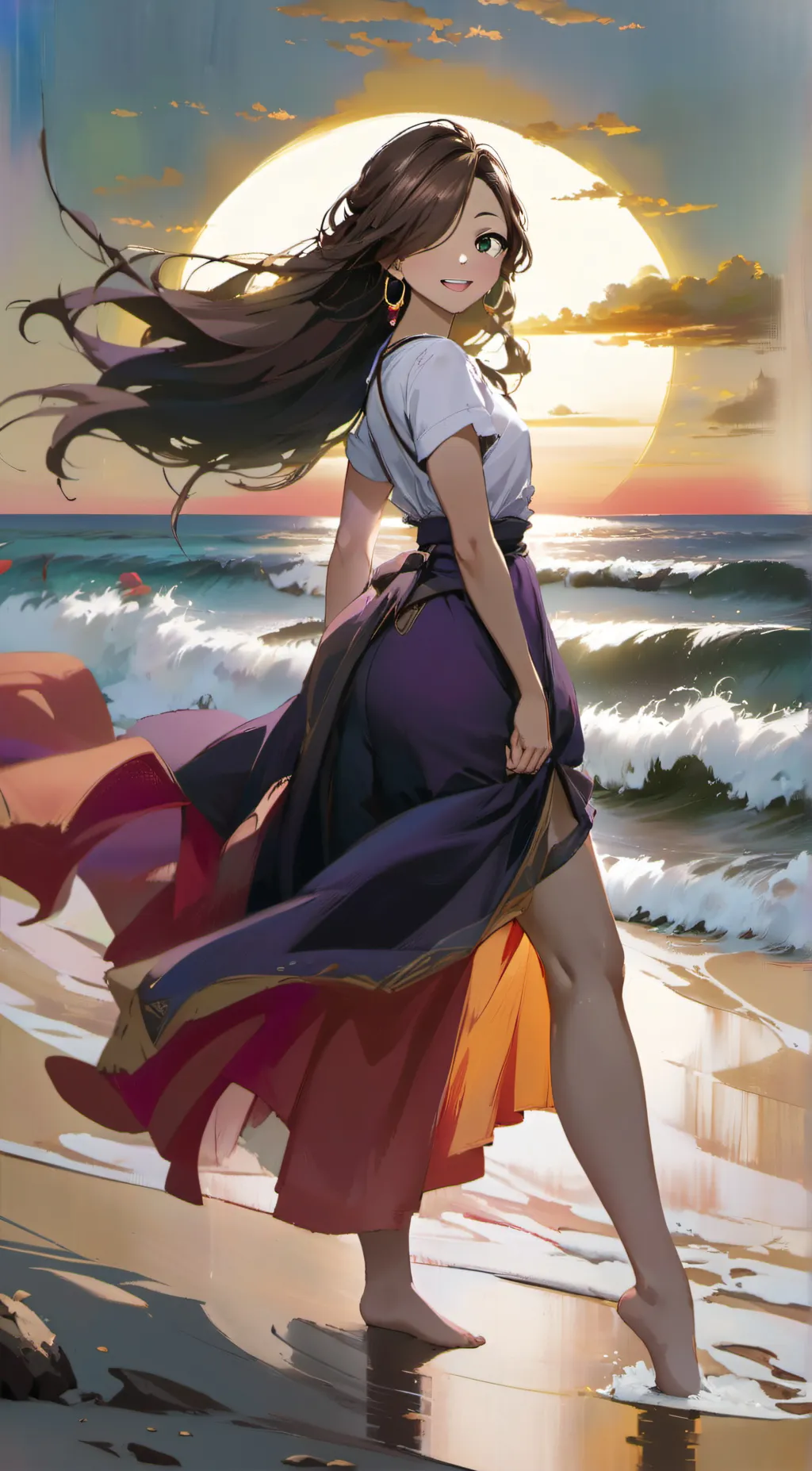 ai character: Jasmine background