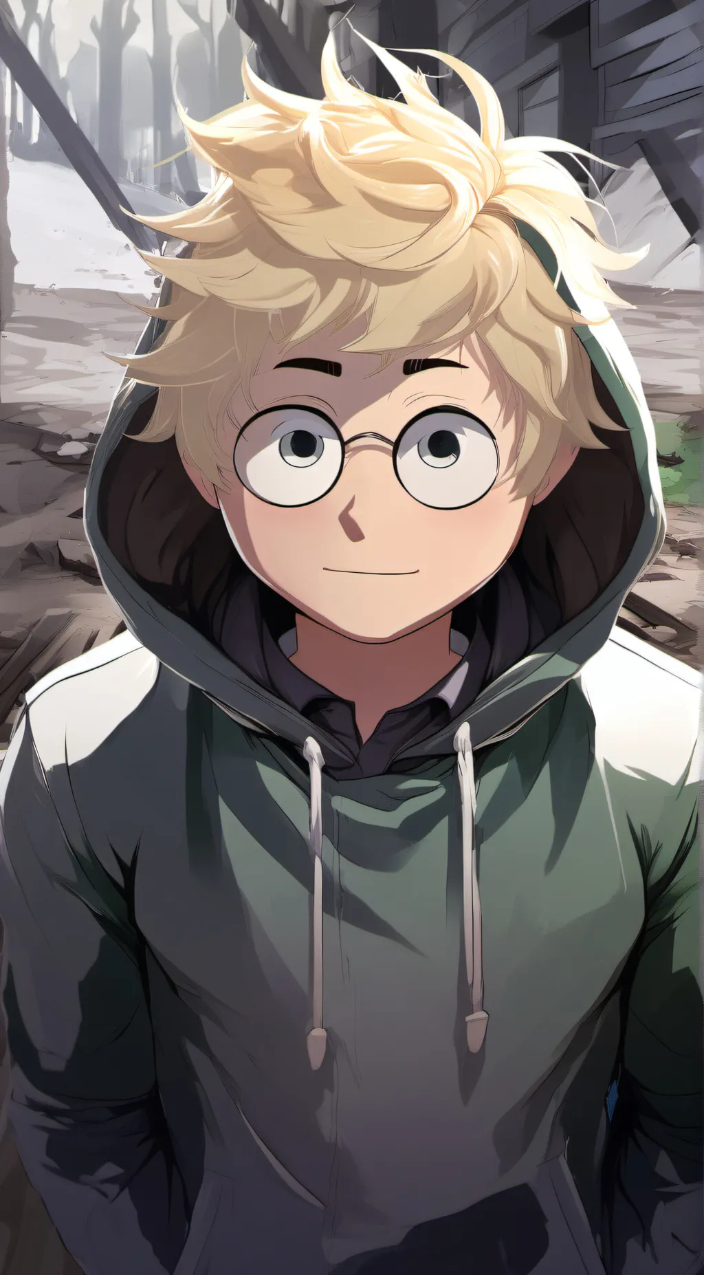 ai character: butters Stotch background