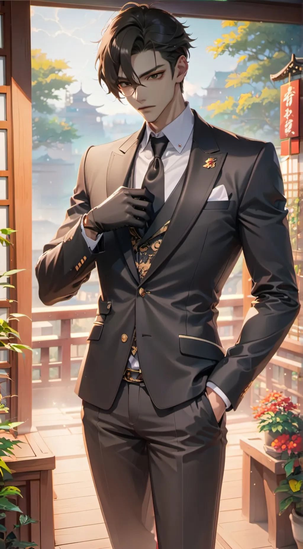 ai character: Ethan background