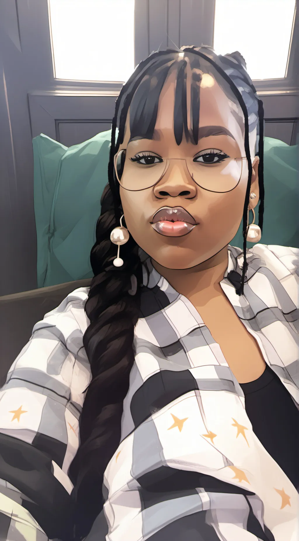 ai character: Kamarie background