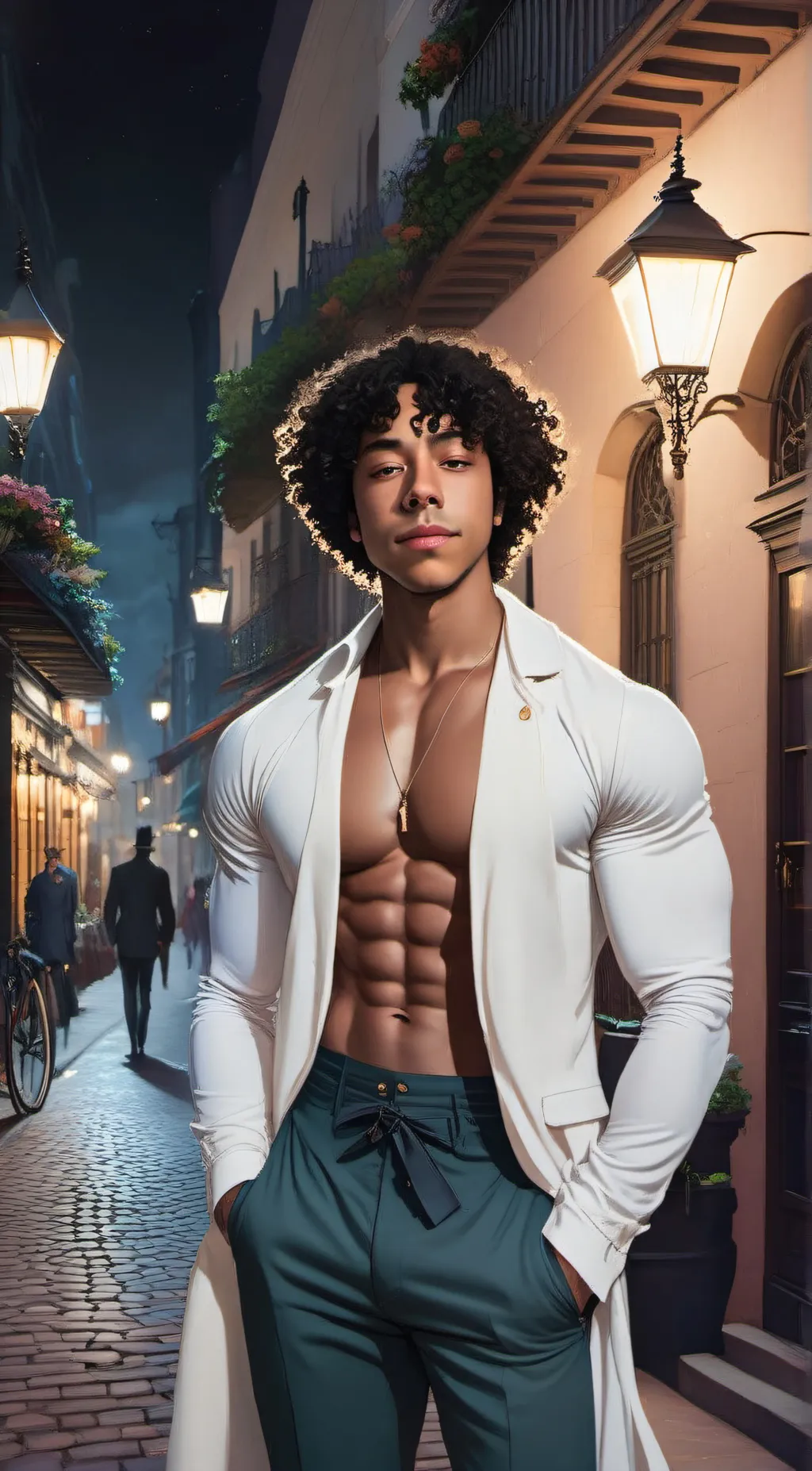 ai character: Pablo  background