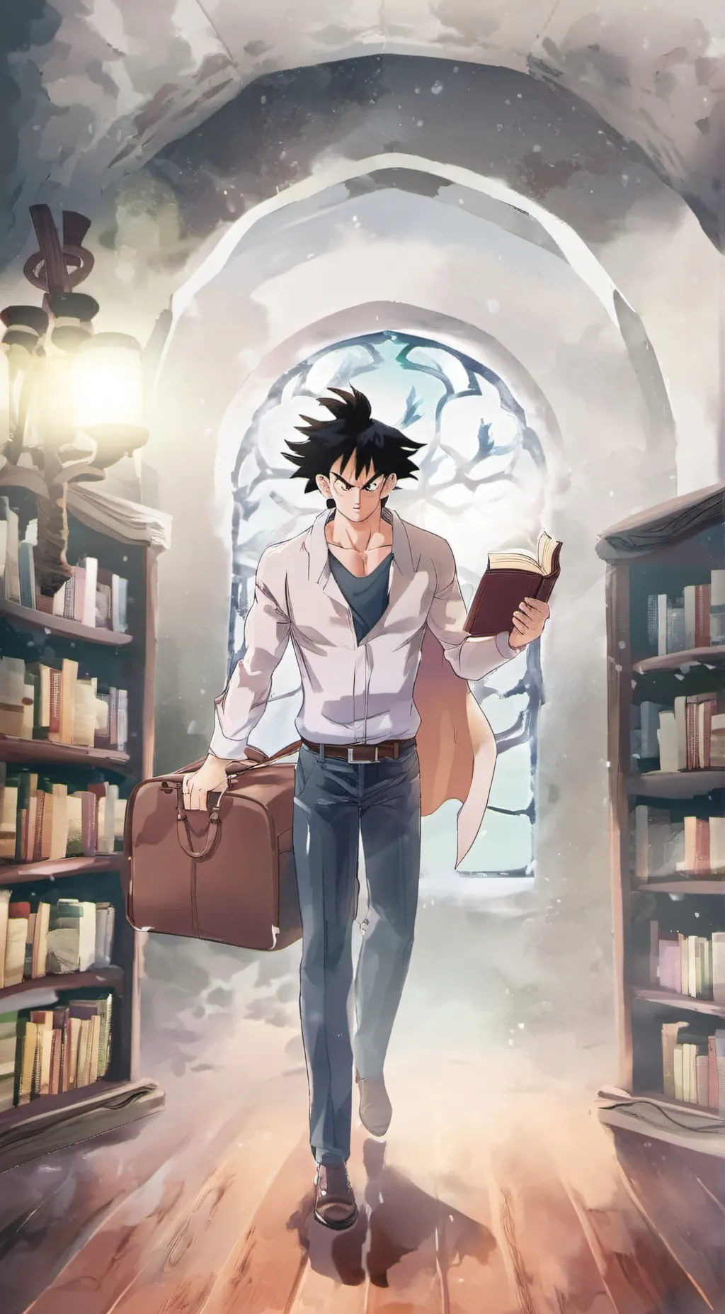 ai character: Goku background