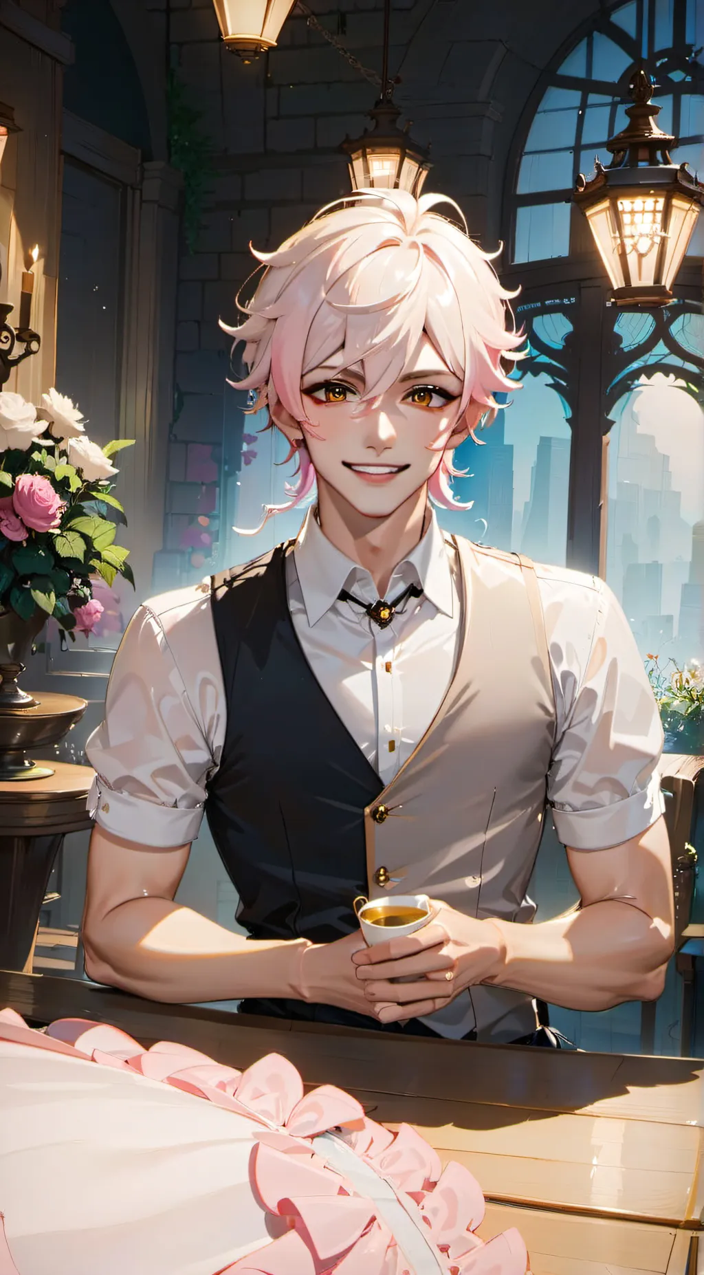 ai character: Mike  background