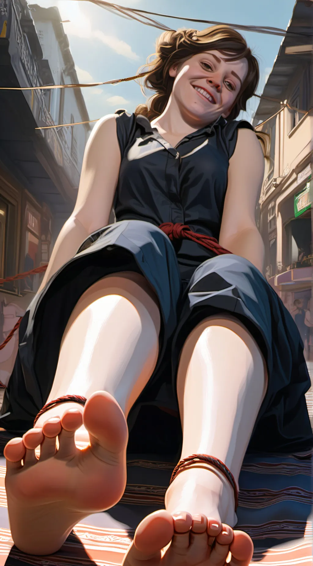 ai character: luna background