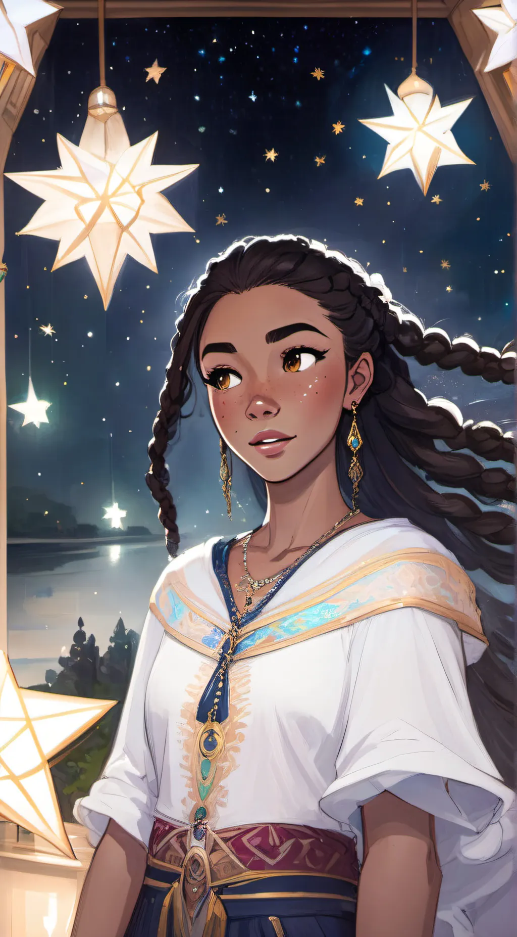ai character: Asha background