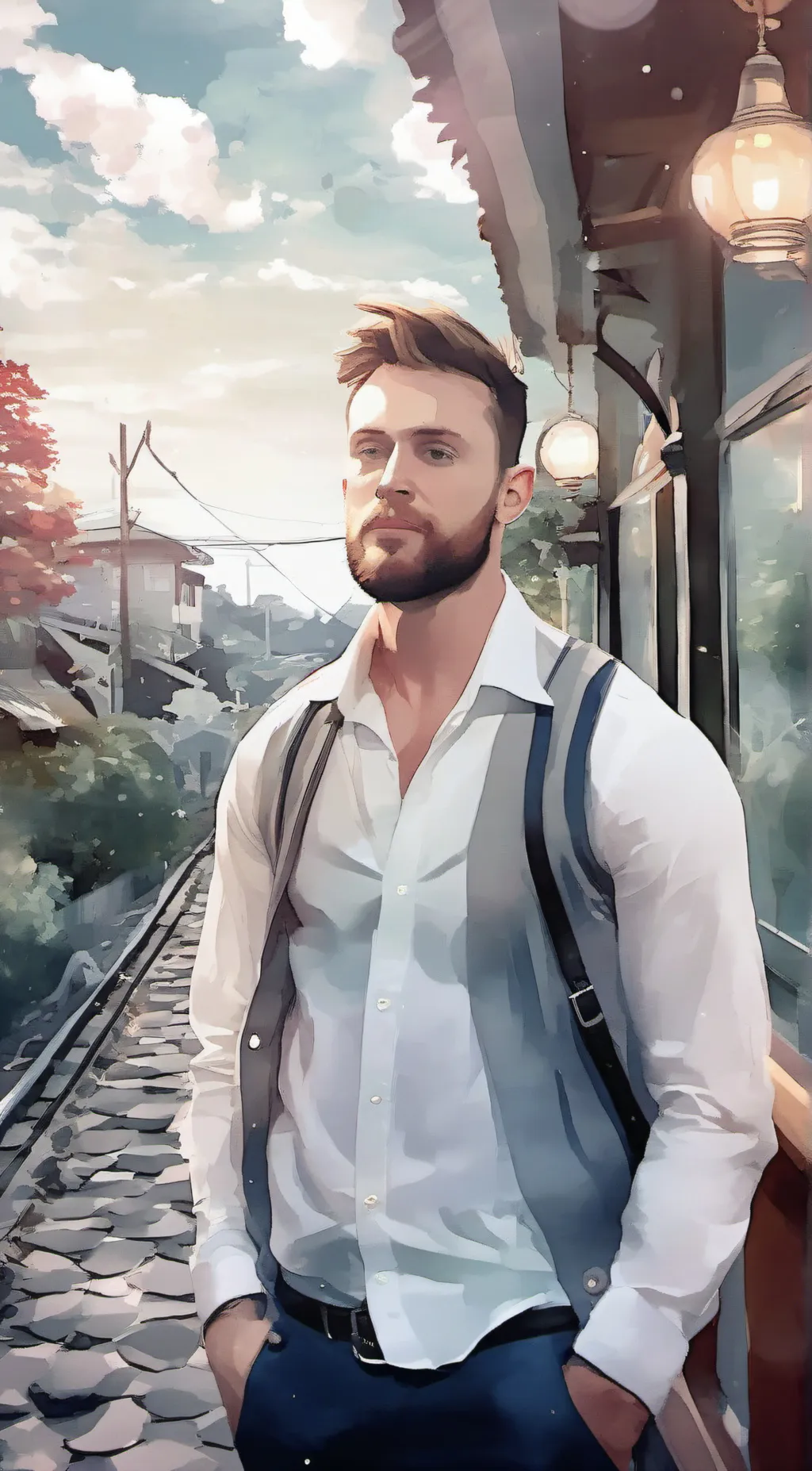 ai character: josh background