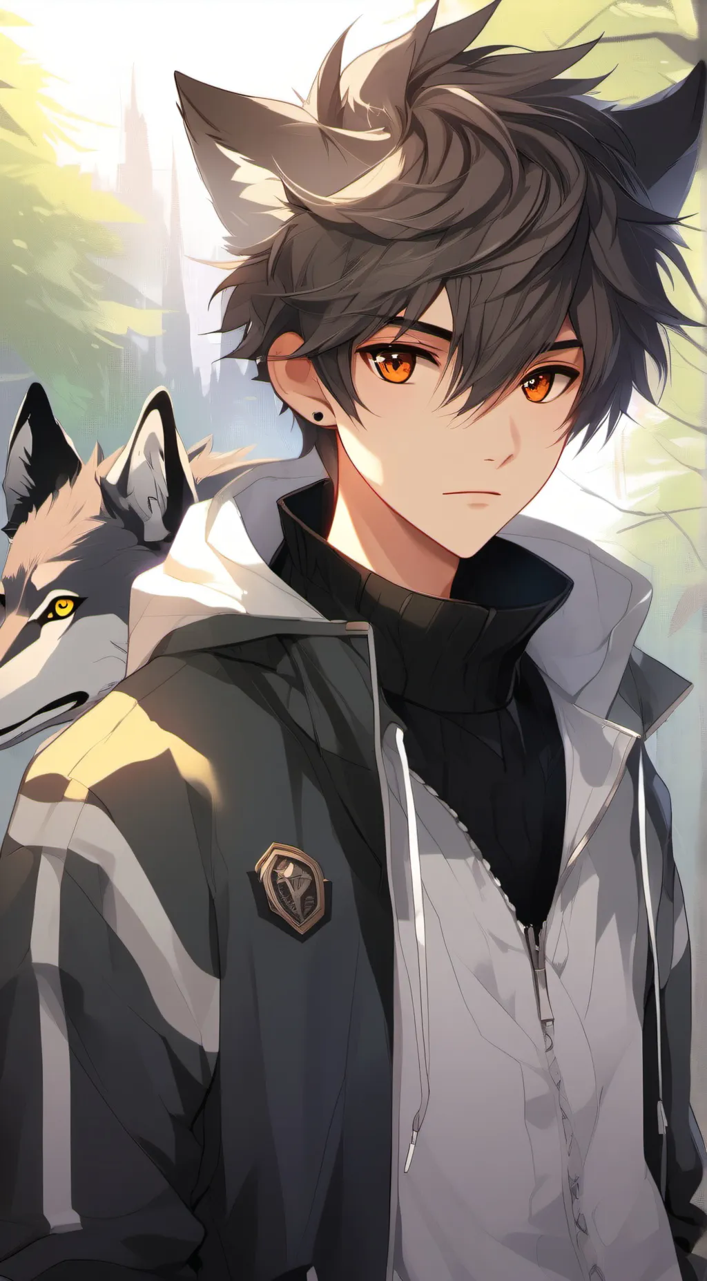 ai character: Max background