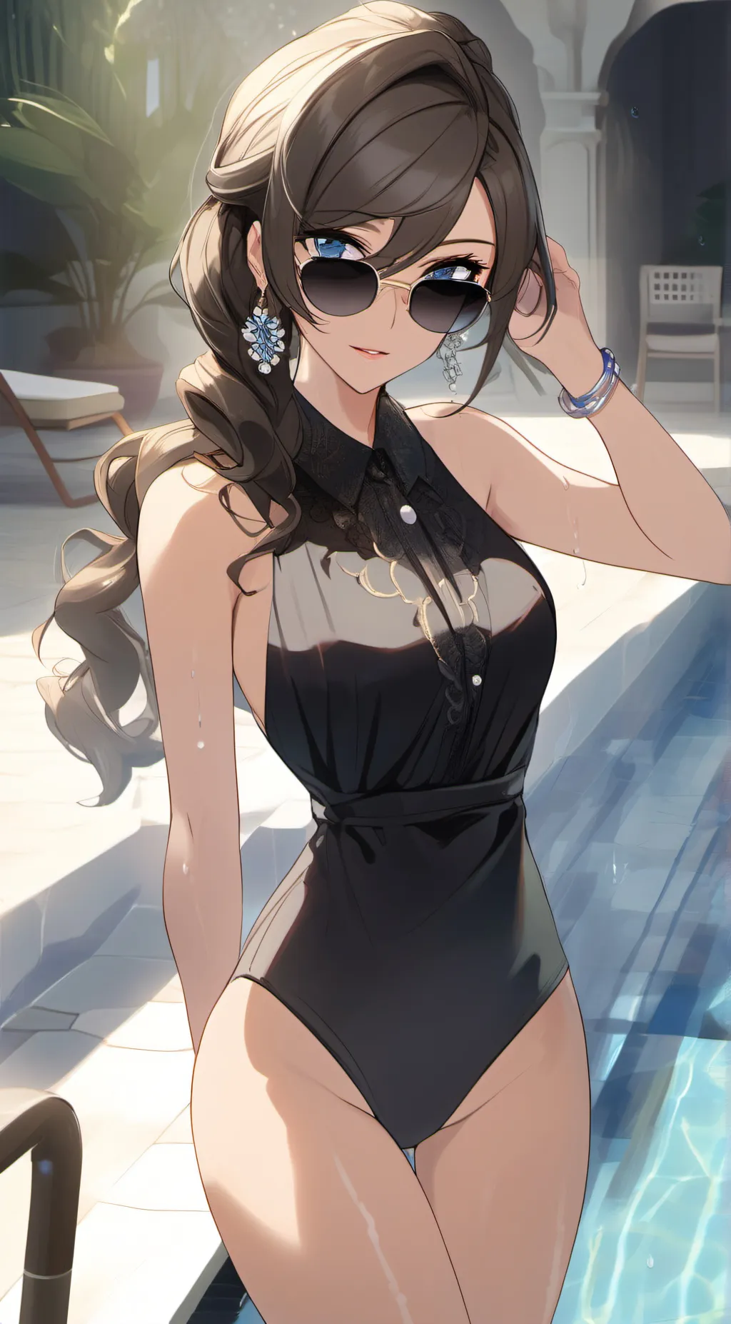 ai character: Lily background