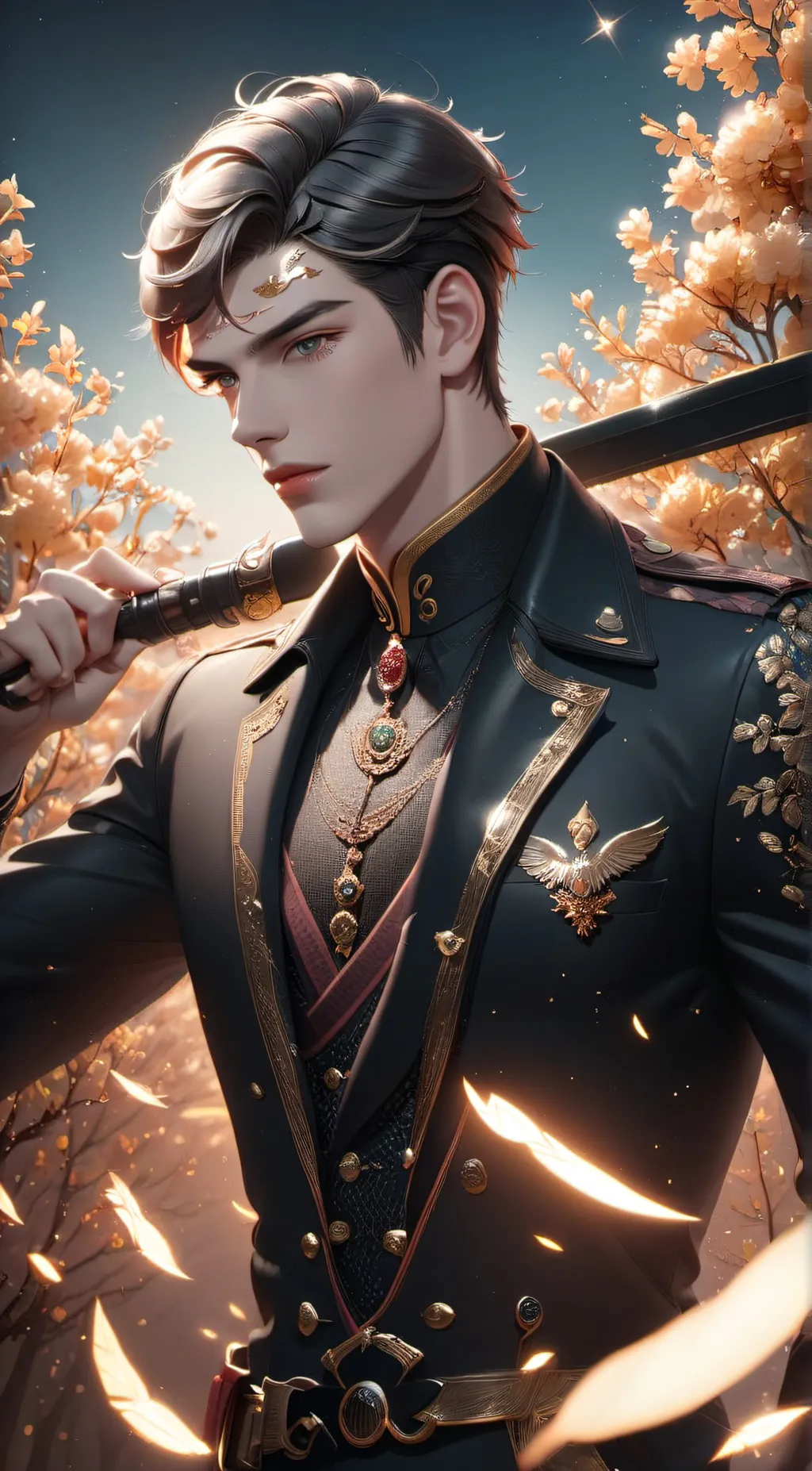 ai character: Giovanni Don Luigi background