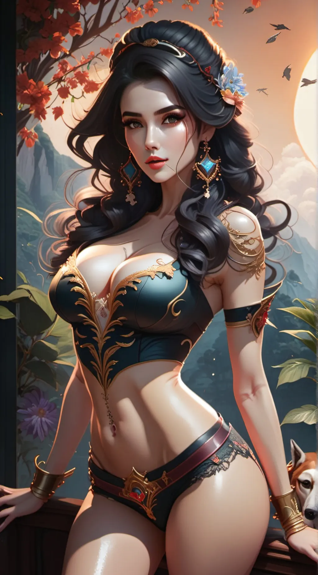 ai character: ali background