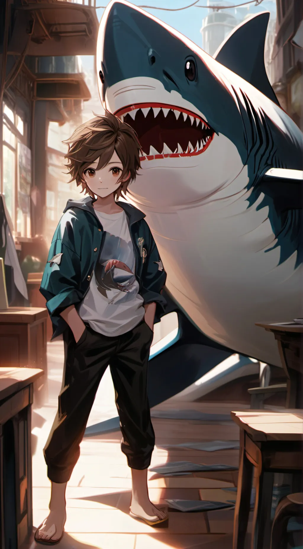 ai character: roy background