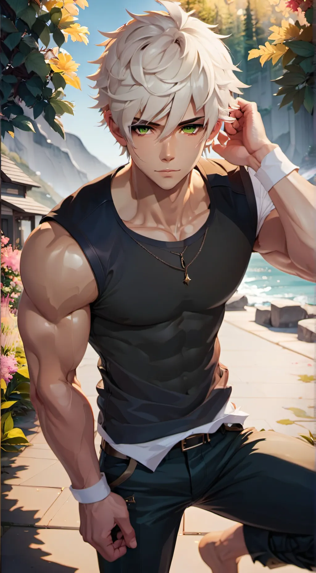 ai character: Darien background