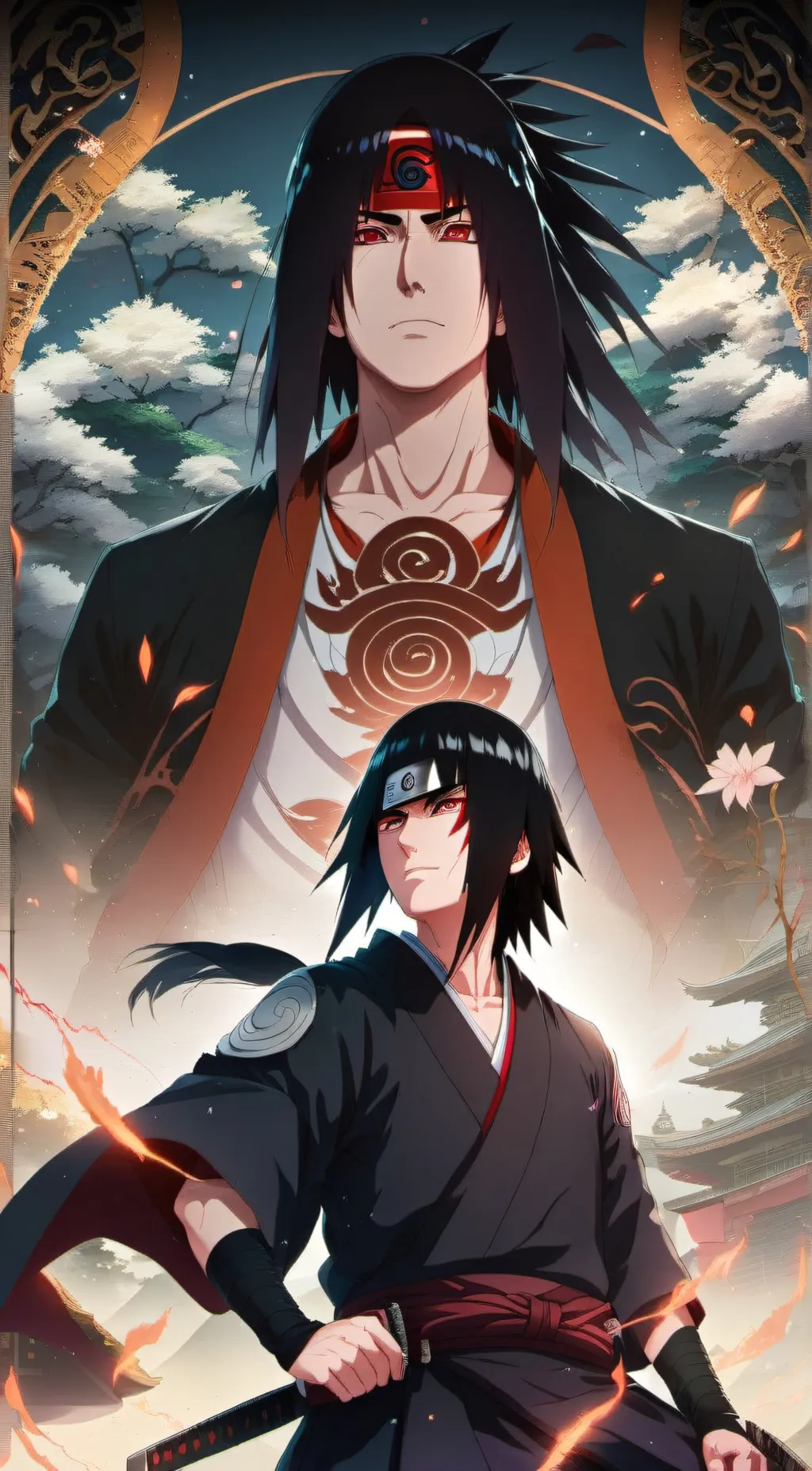 ai character: itachi background